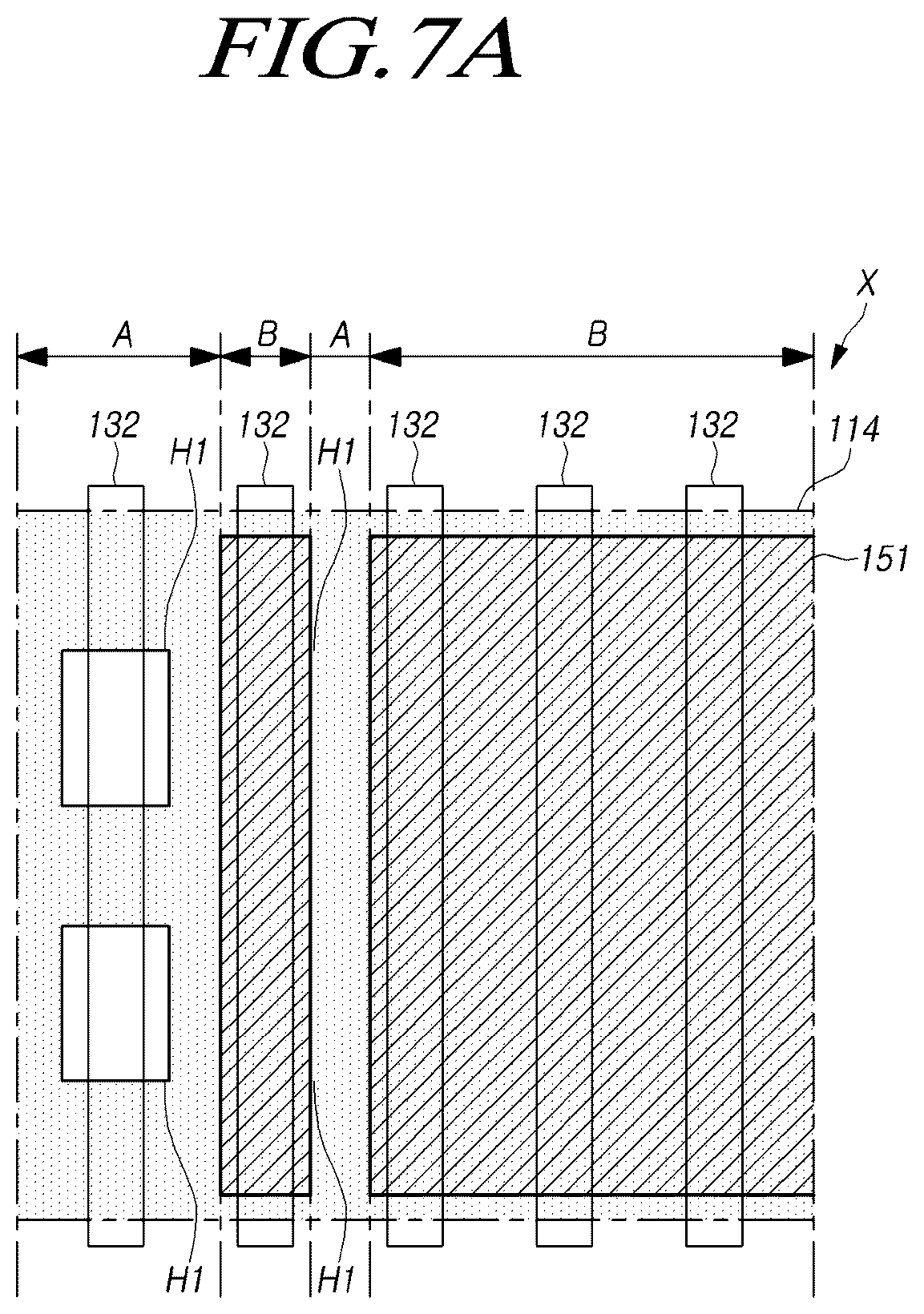 Patent US12314525 Figure 7 – Display device including touch sensor
