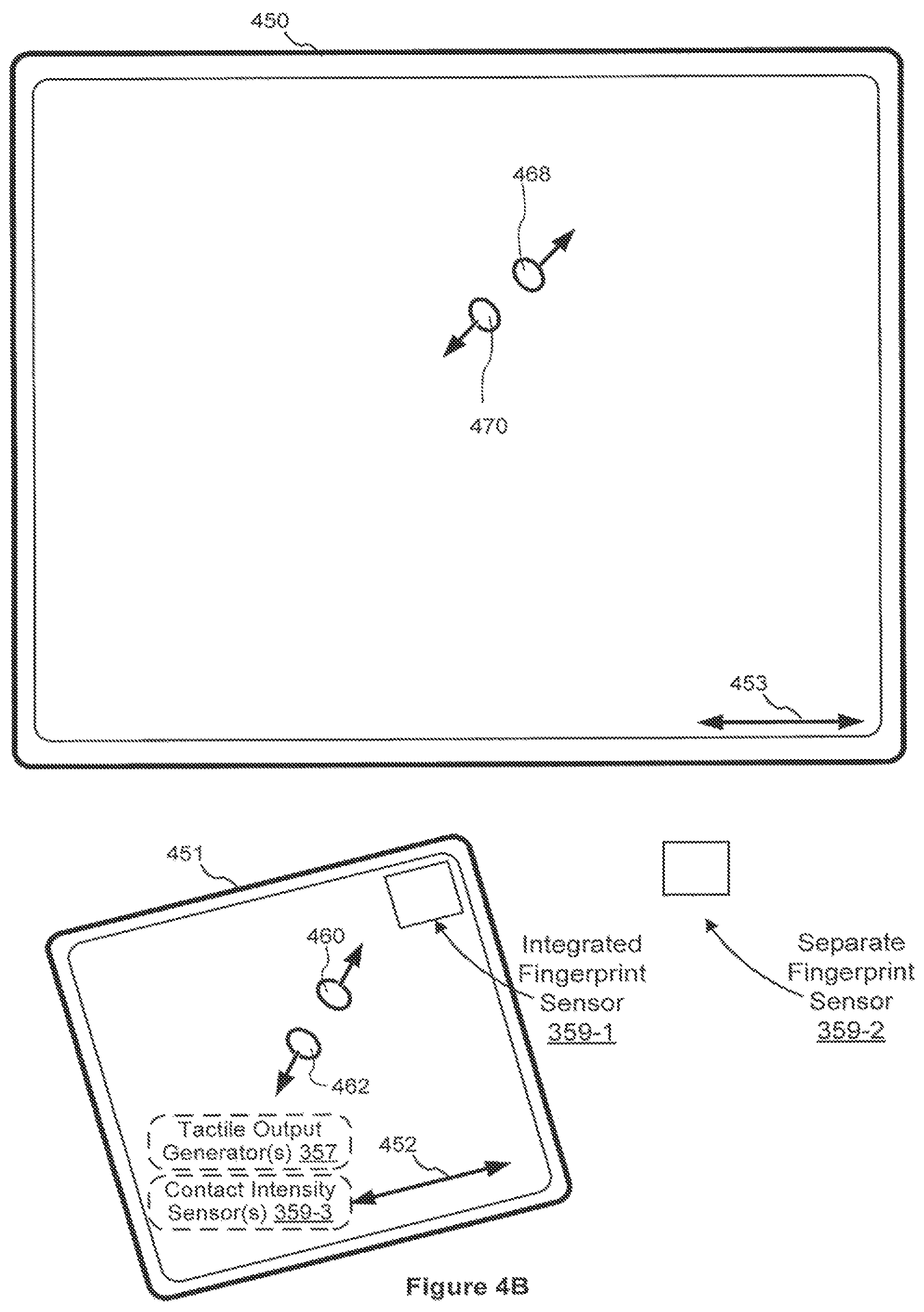 Patent US12314527 Figure 6 – Device, method, and graphical user interface for manipulating user interfaces based on unlock inputs