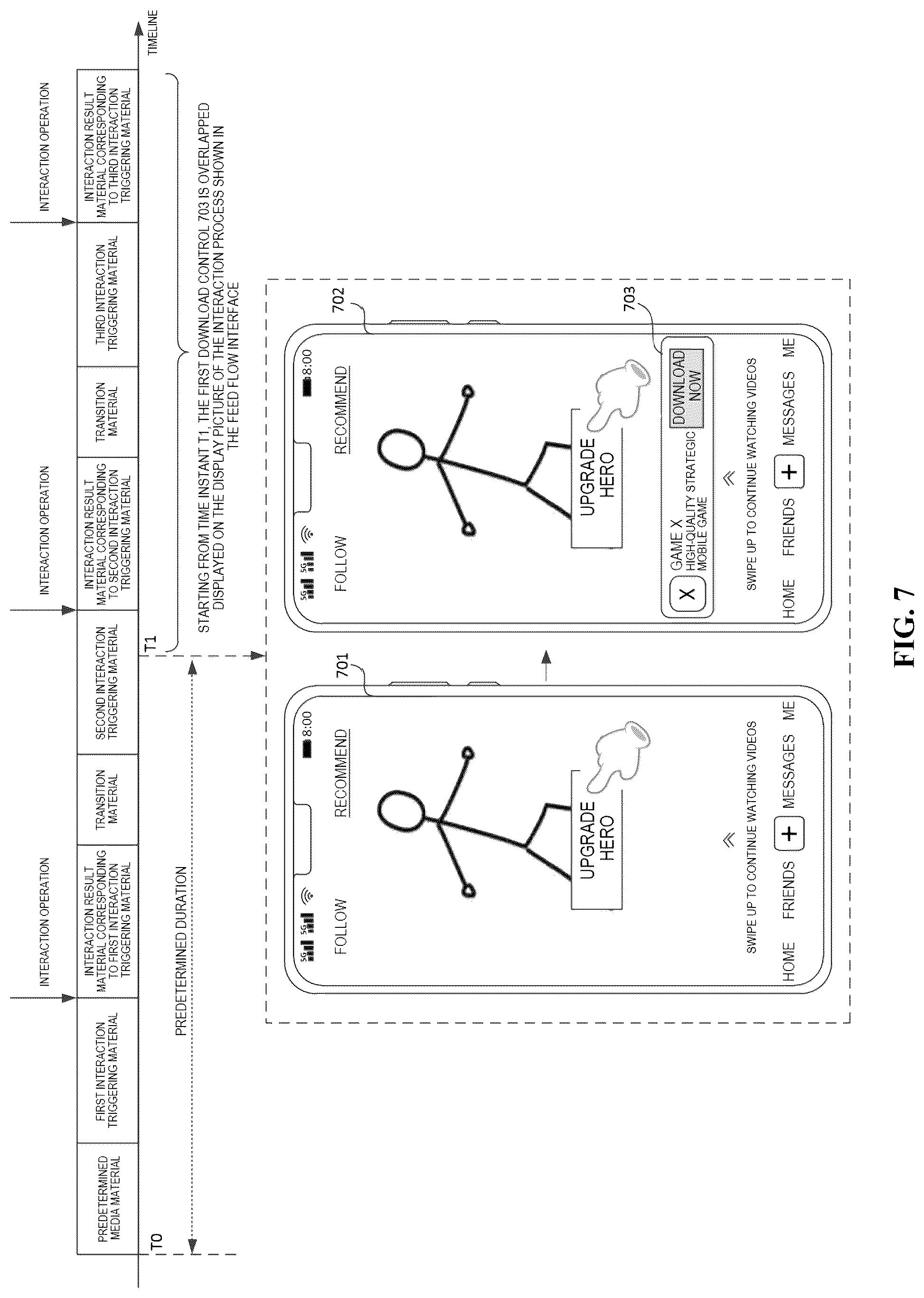 Patent US12314528 Figure 6 – Method, apparatus, and device for displaying a feed flow, storage medium and program