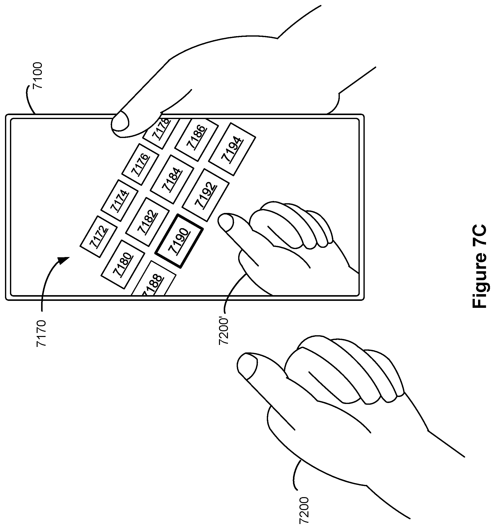 Patent US12314529 Figure 9 – Devices, methods, and graphical user interfaces for interacting with three-dimensional environments