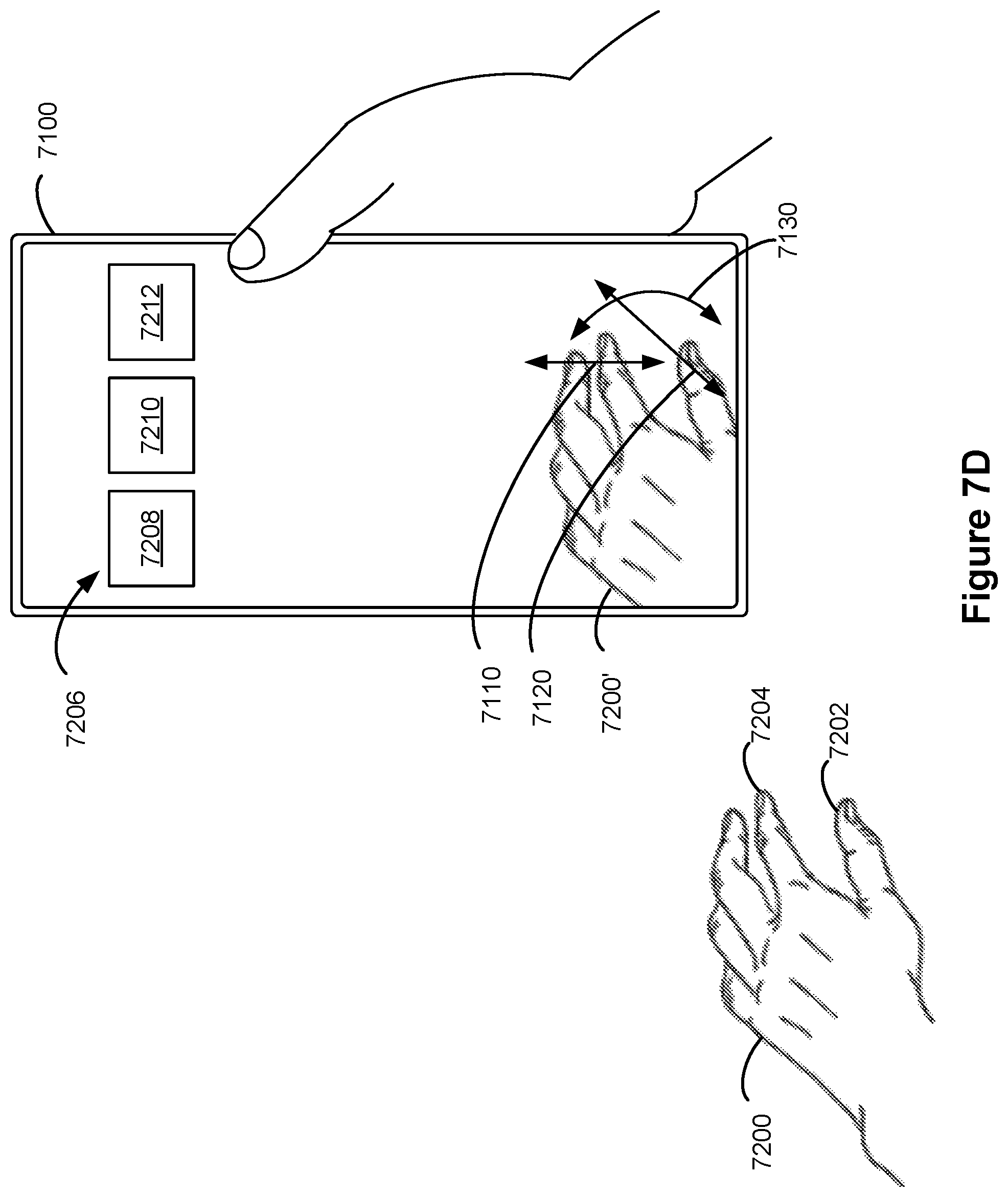 Patent US12314529 Figure 10 – Devices, methods, and graphical user interfaces for interacting with three-dimensional environments