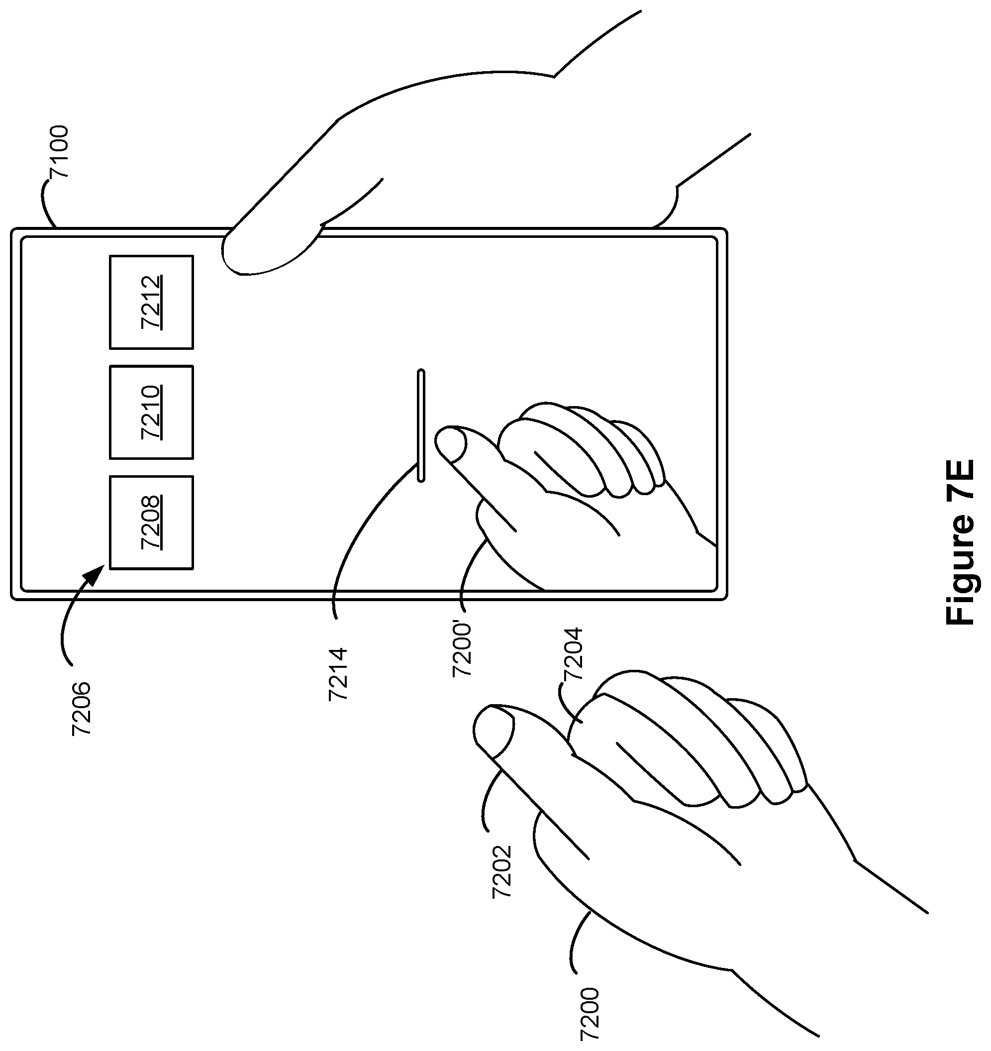 Patent US12314529 Figure 11 – Devices, methods, and graphical user interfaces for interacting with three-dimensional environments