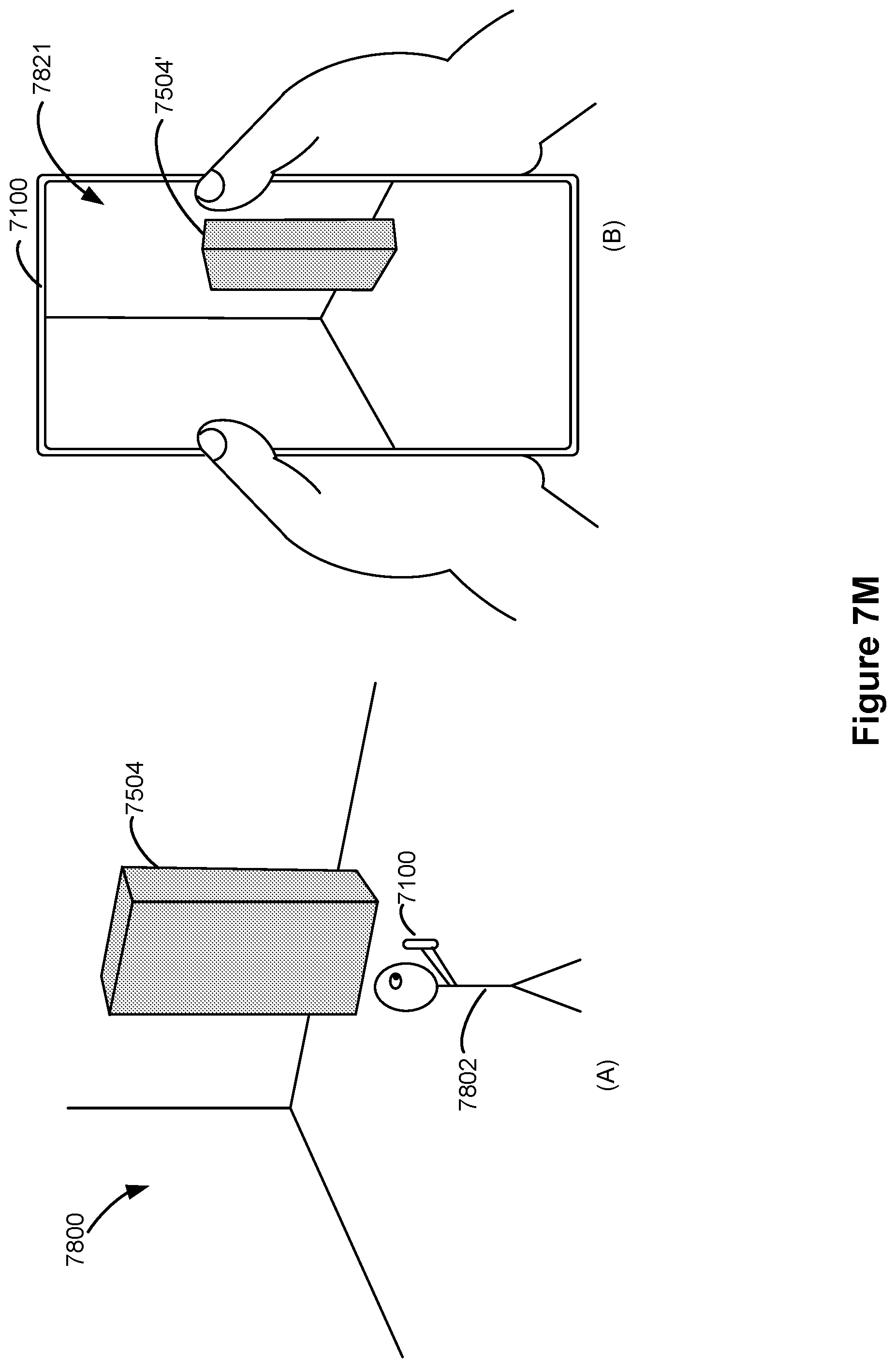 Patent US12314529 Figure 19 – Devices, methods, and graphical user interfaces for interacting with three-dimensional environments