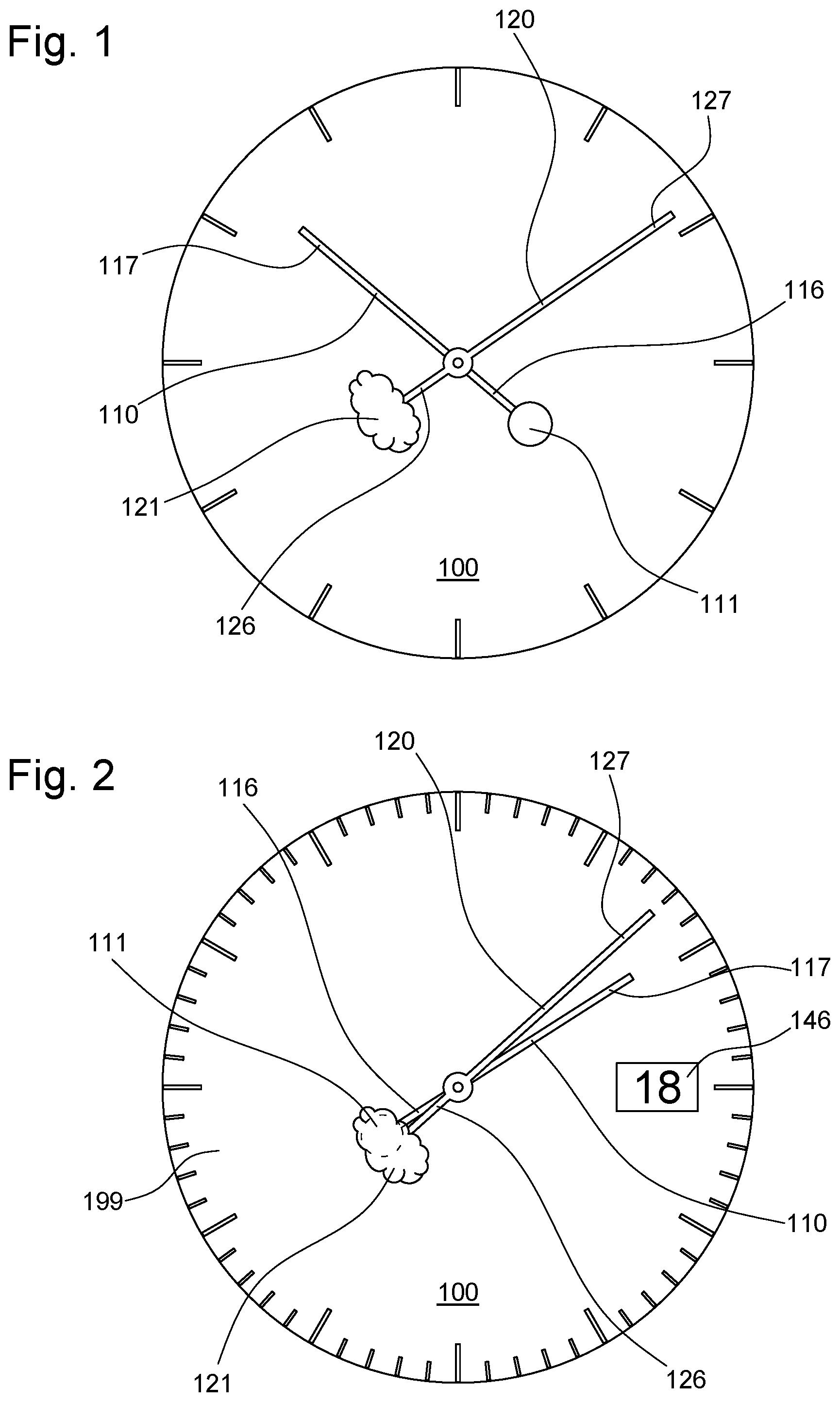 Patent US12314530 Figure 1 – Device for displaying the weather on demand