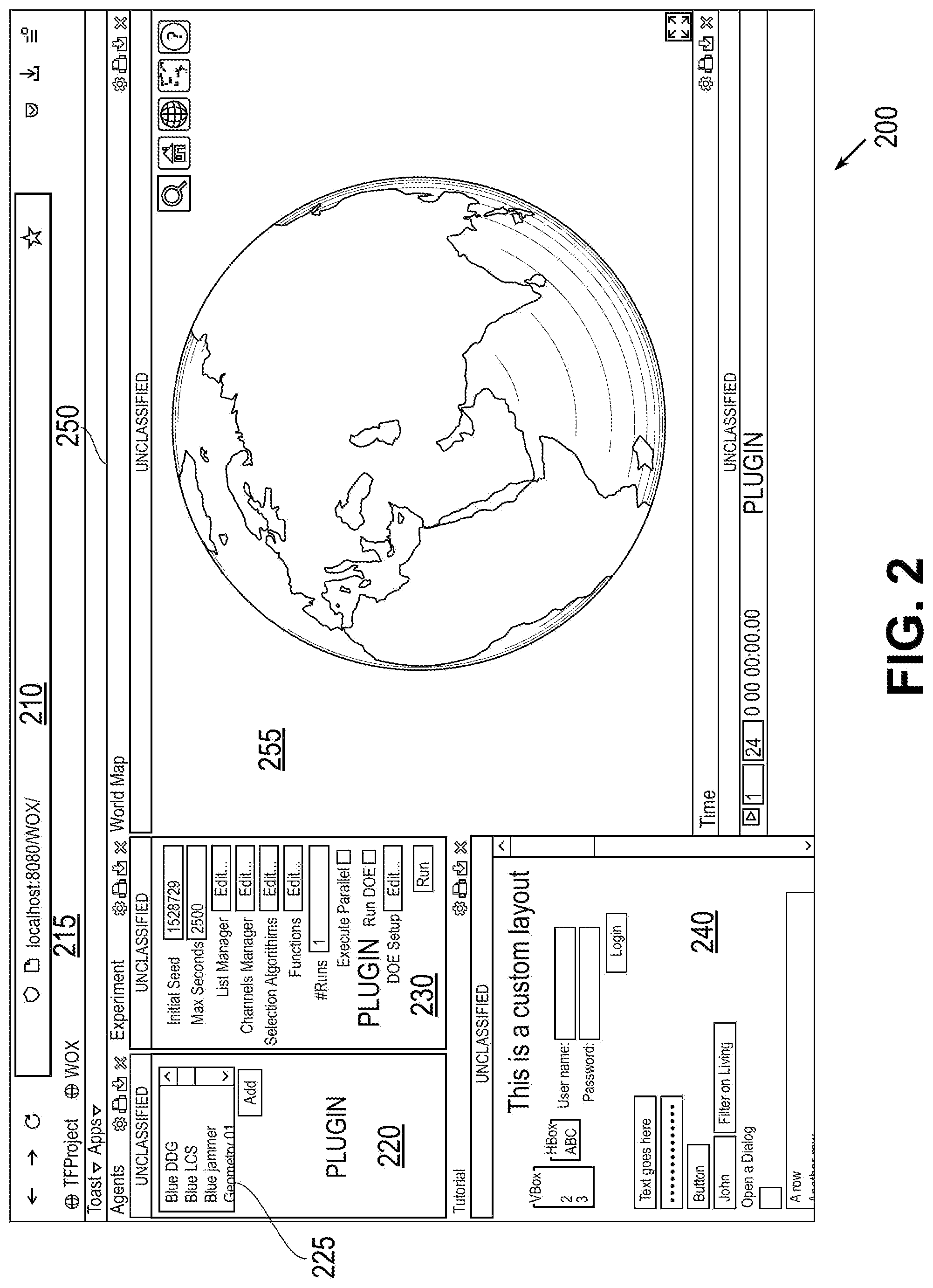 Patent US12314532 Figure 2 – Web application of component-based HMTL originating on server
