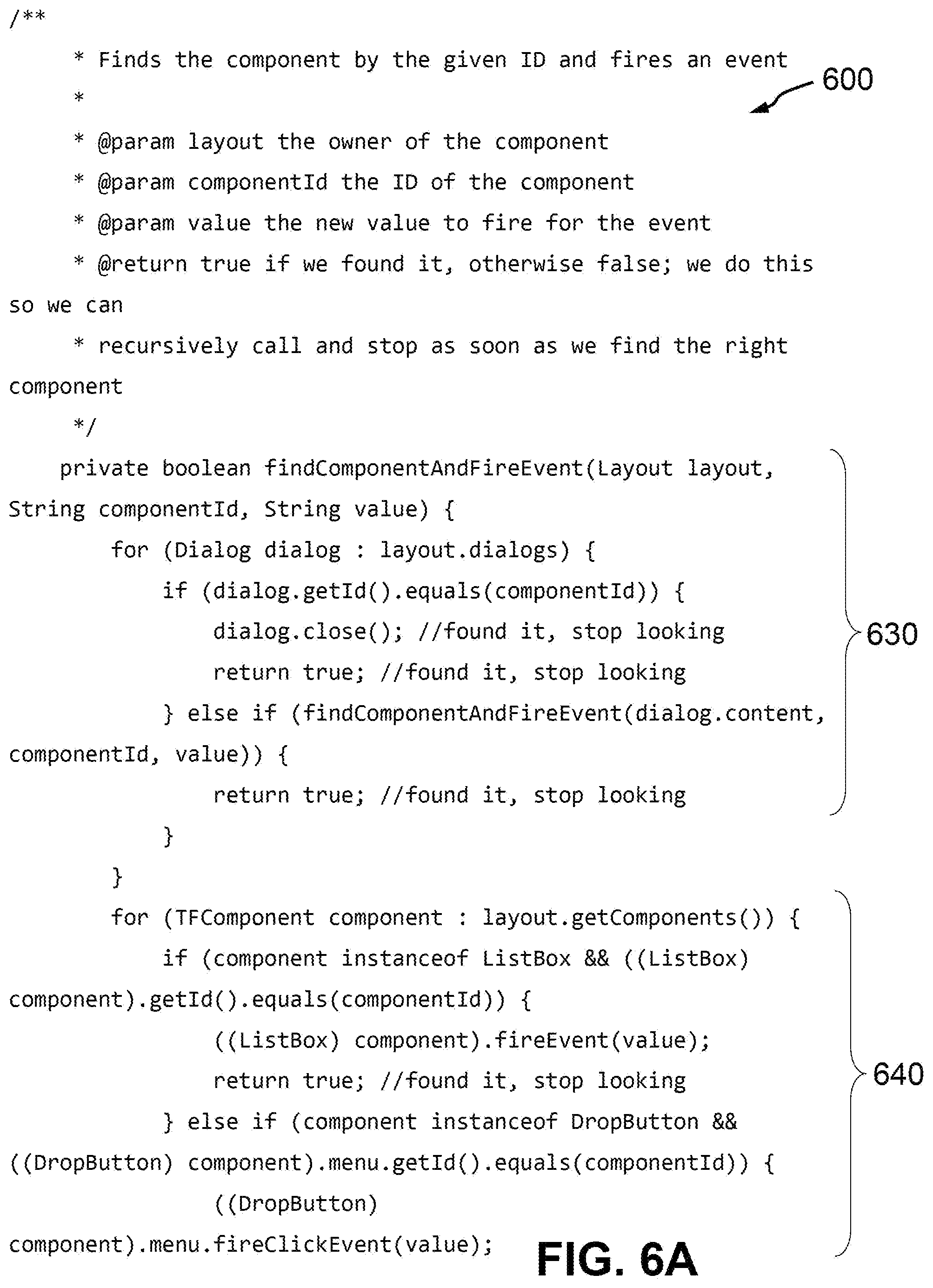 Patent US12314532 Figure 7 – Web application of component-based HMTL originating on server