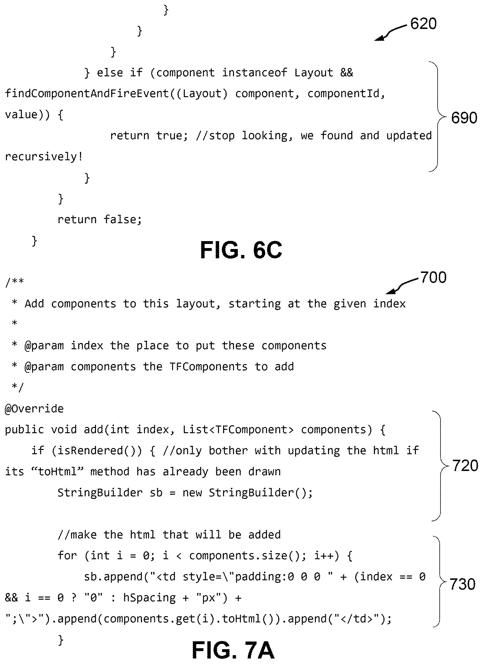 Patent US12314532 Figure 9 – Web application of component-based HMTL originating on server