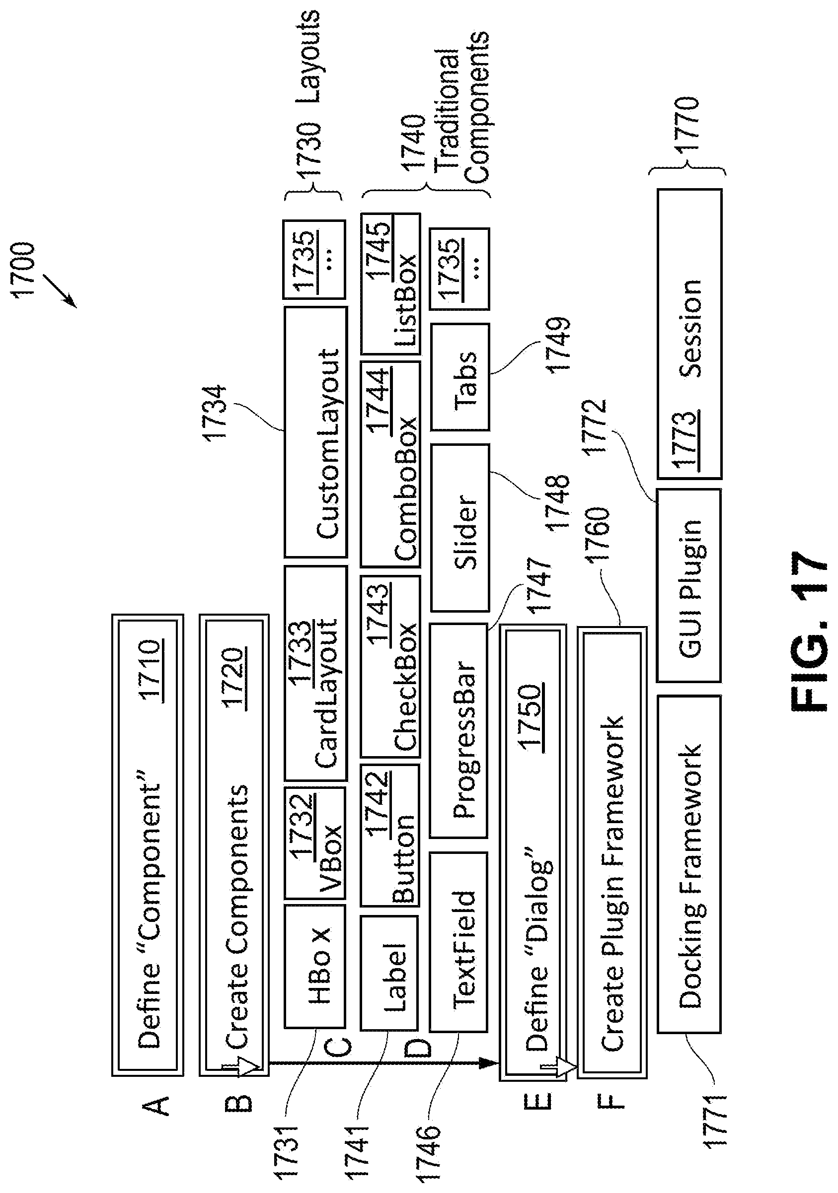 Patent US12314532 Figure 16 – Web application of component-based HMTL originating on server