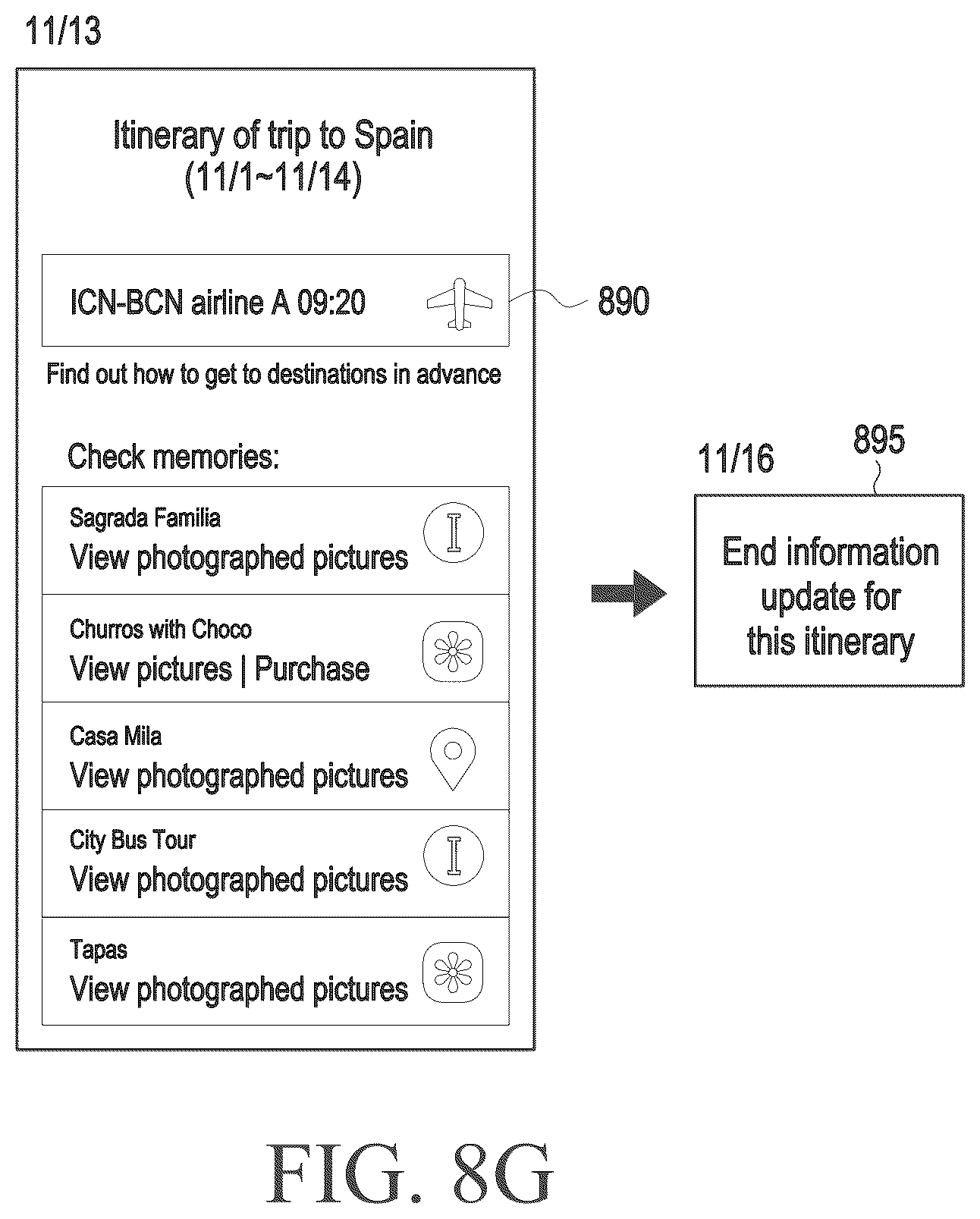 Patent US12314533 Figure 16 – Electronic device for recommending information according to situation and method for controlling the same