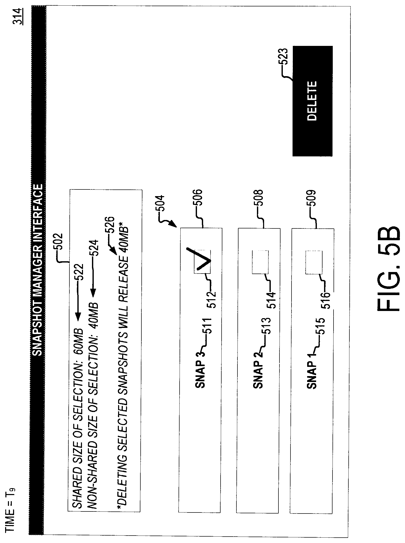 Patent US12314535 Figure 8 – Method and apparatus for snapshot management