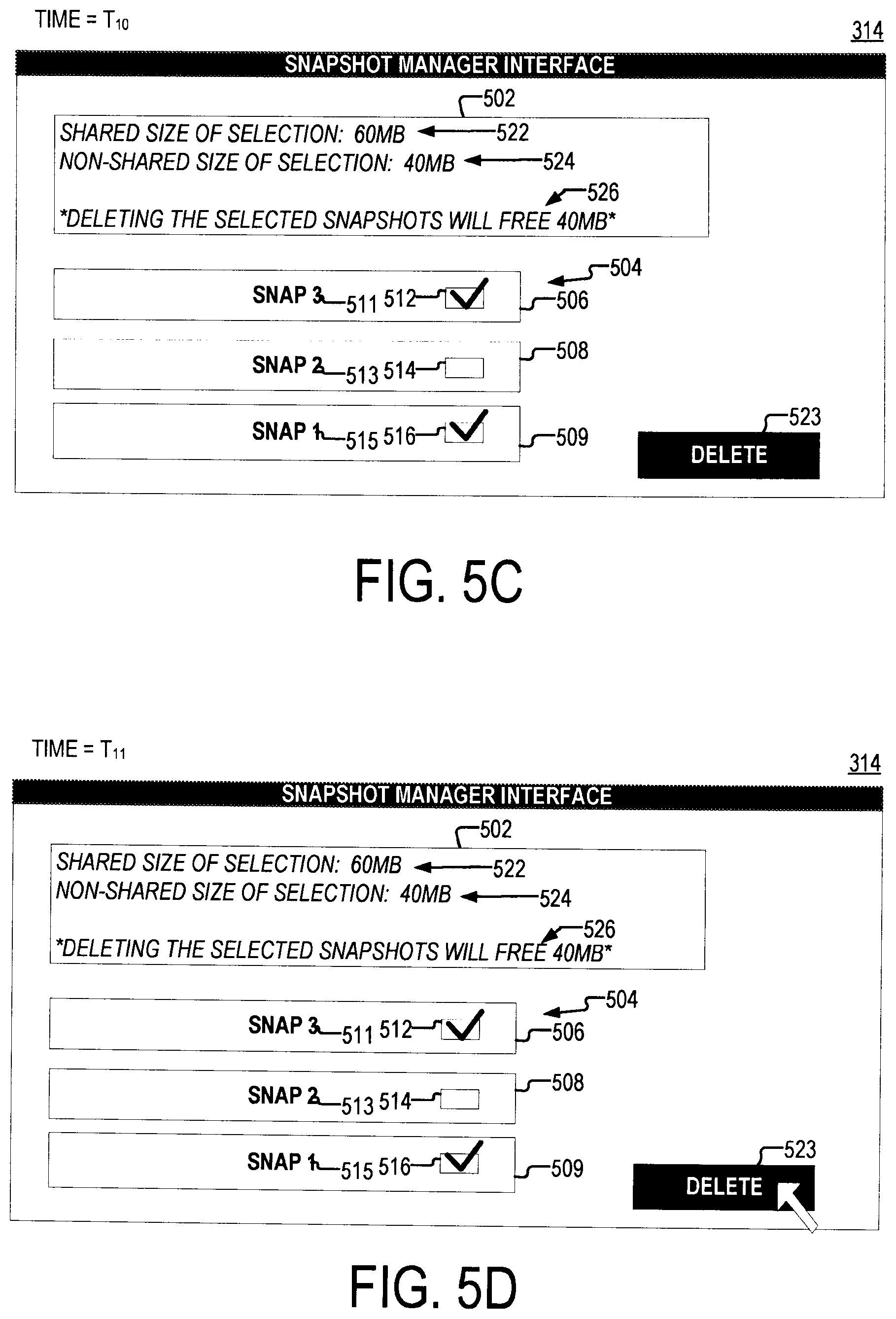Patent US12314535 Figure 9 – Method and apparatus for snapshot management