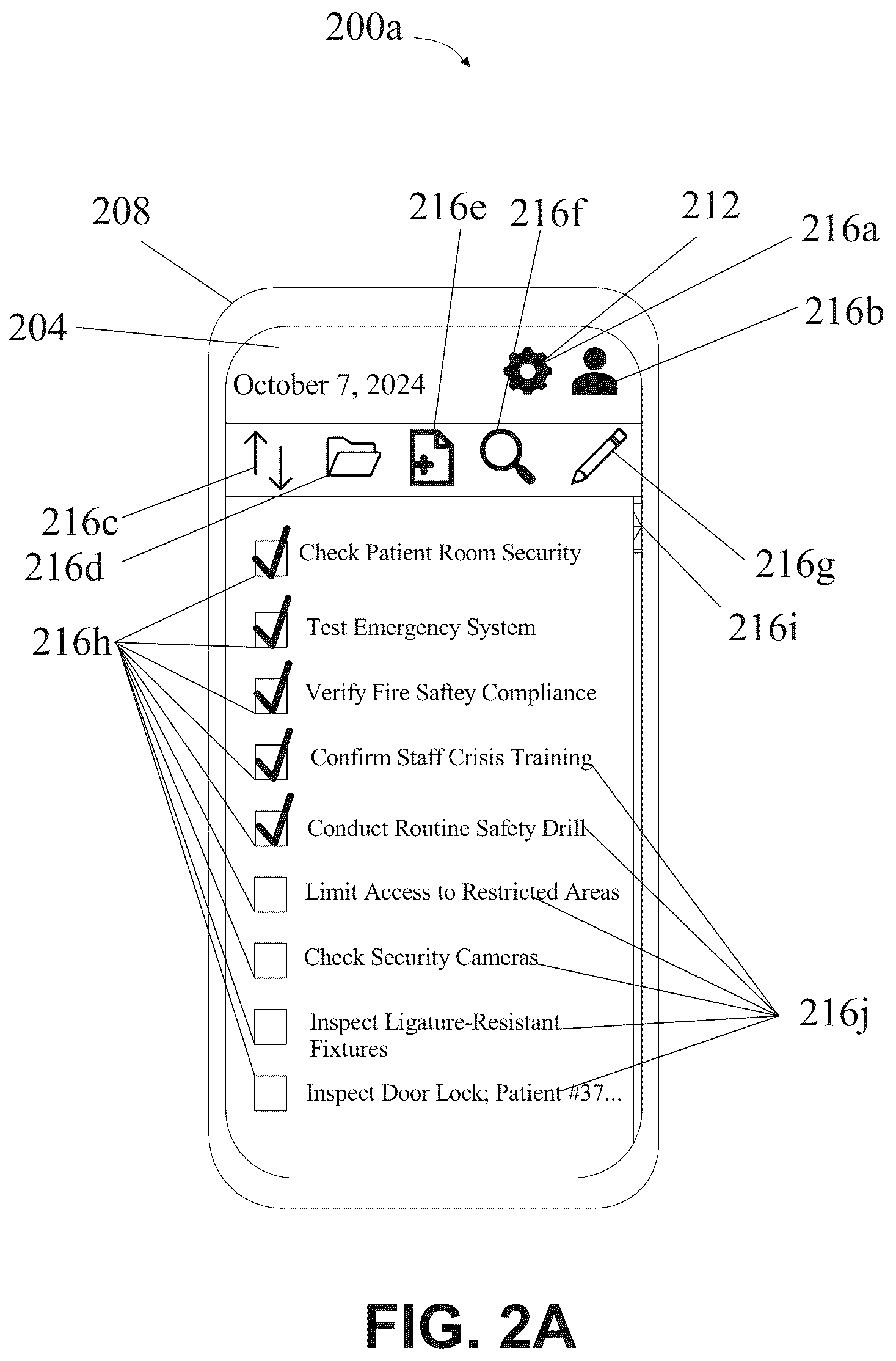 Patent US12314536 Figure 2 – Method and system for generating a user-sensitive user interface