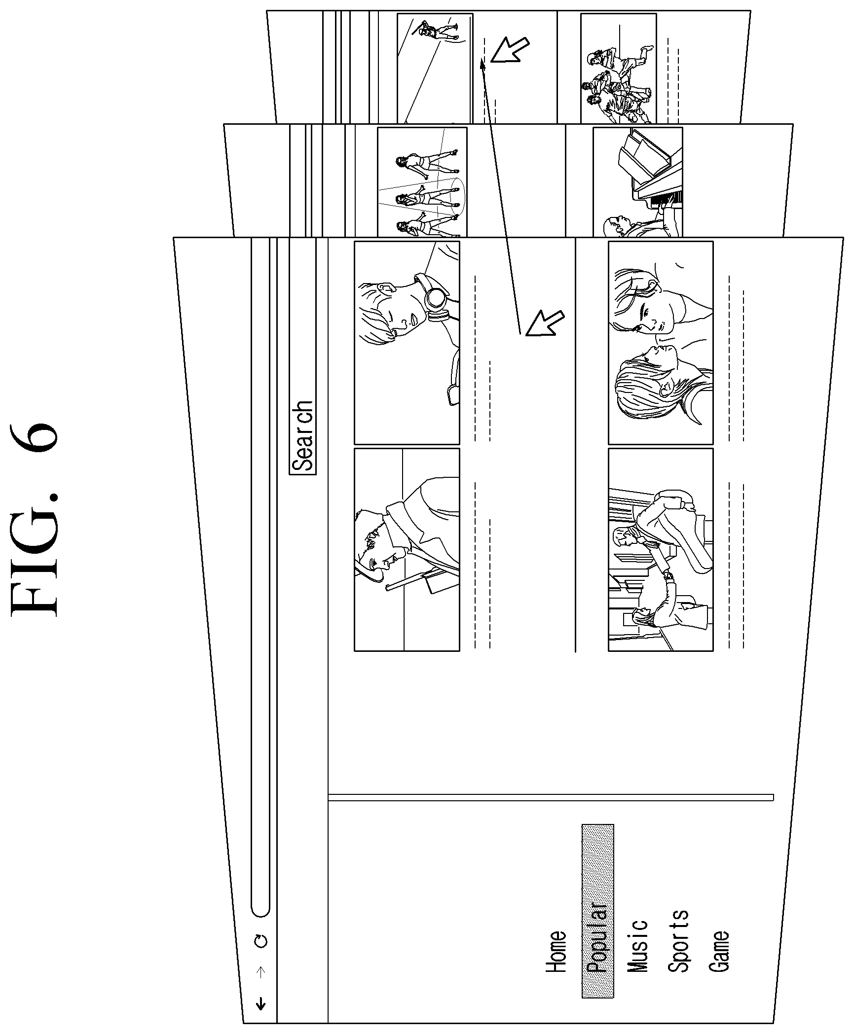 Patent US12314539 Figure 6 – Page navigation method and electronic device