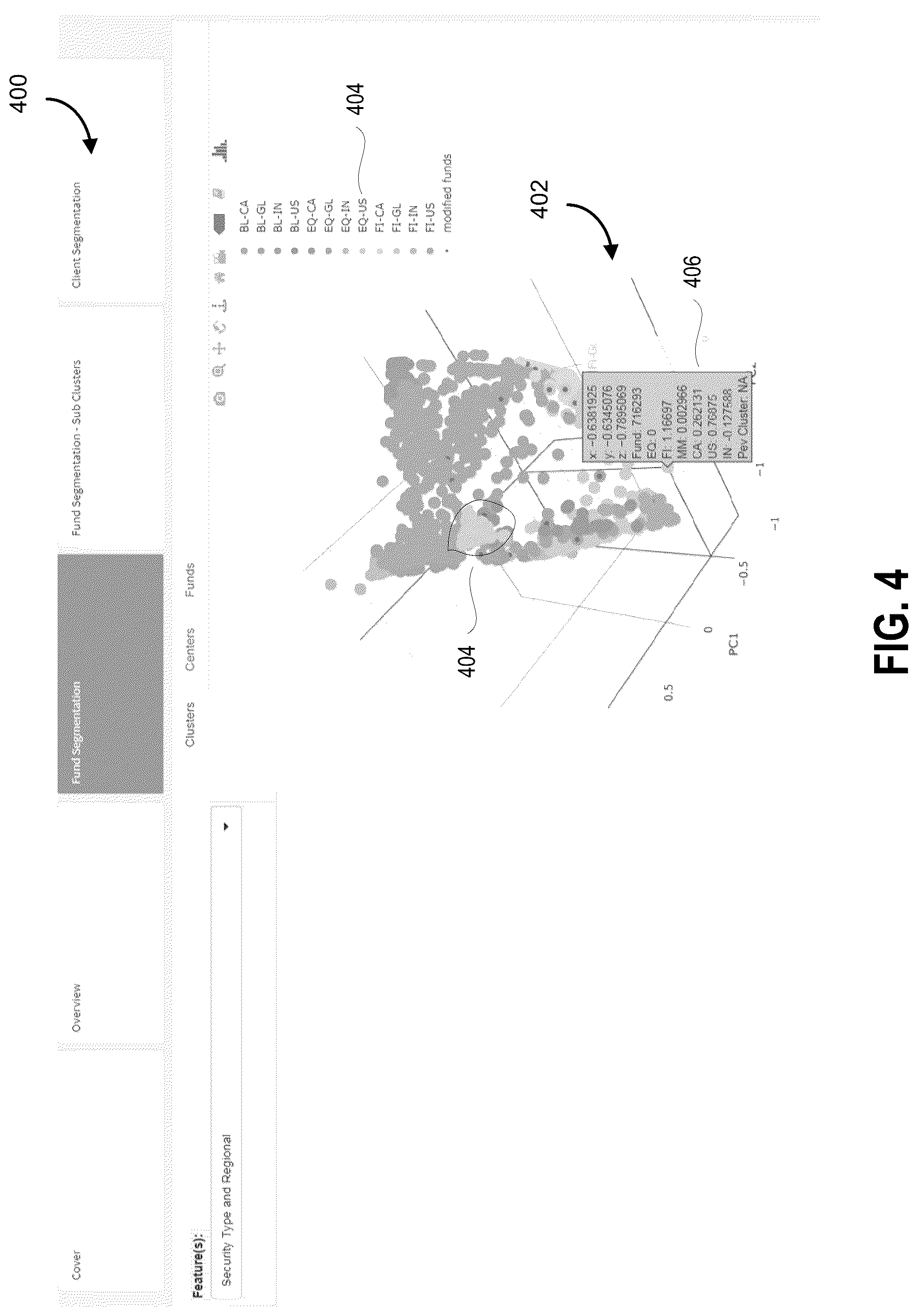 Patent US12314540 Figure 4 – Method for anomaly detection in clustered data structures