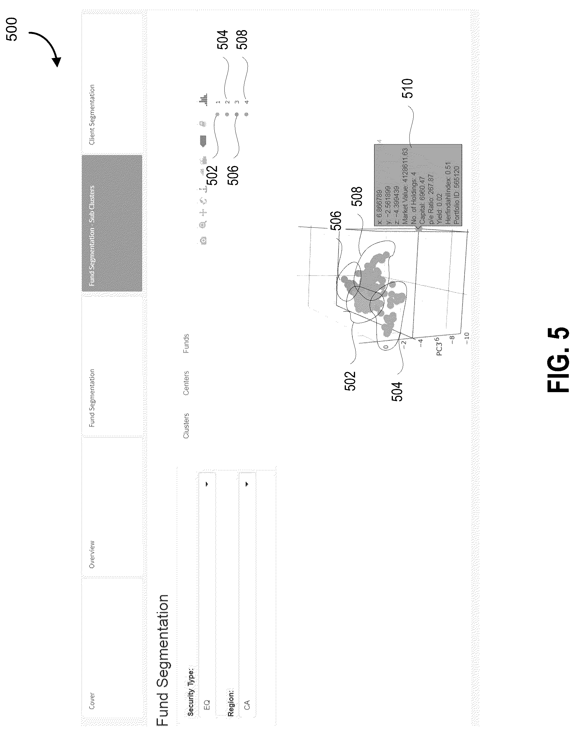 Patent US12314540 Figure 5 – Method for anomaly detection in clustered data structures