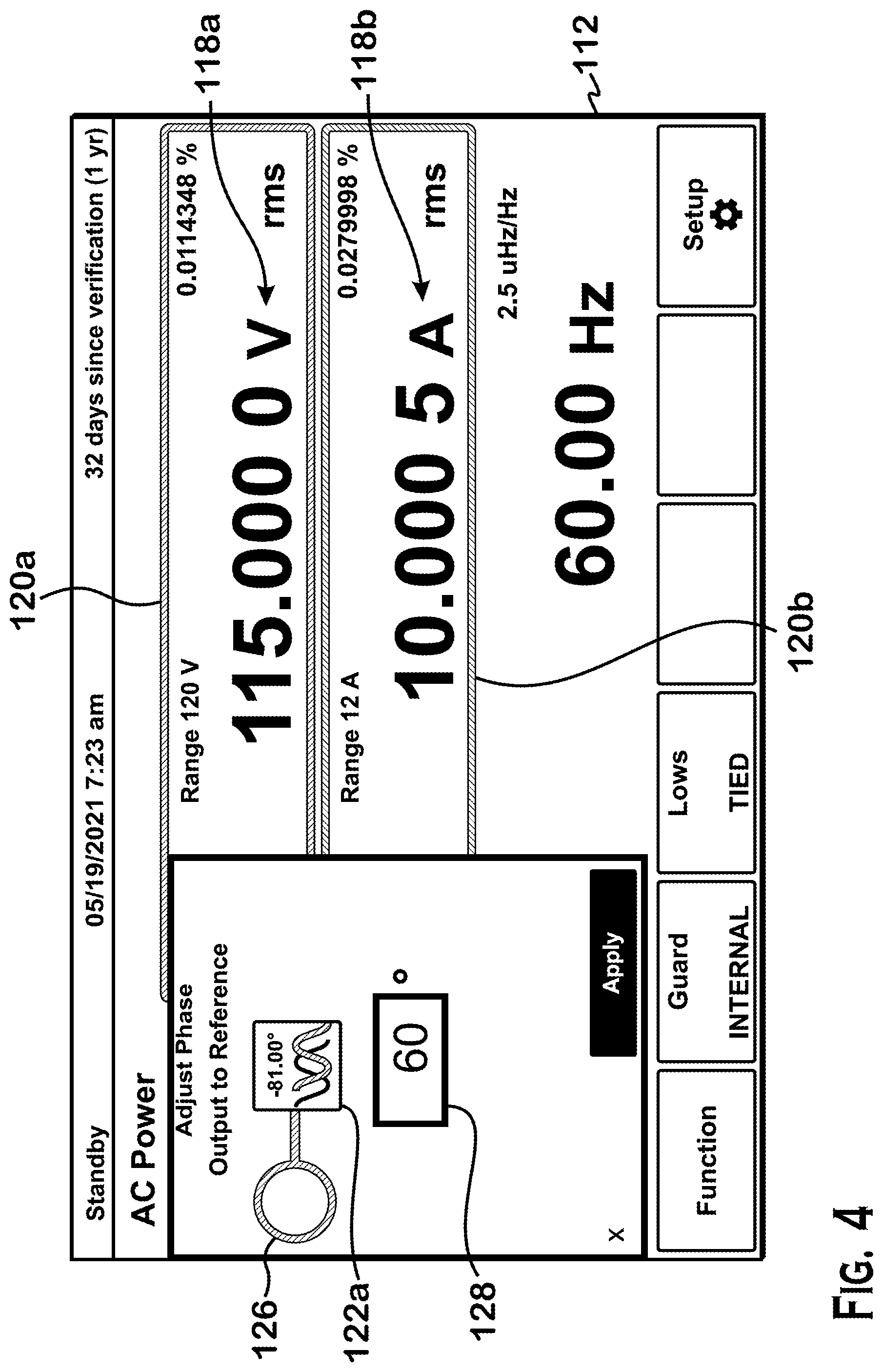 Patent US12314552 Figure 4 – Calibrator having an enhanced user interface