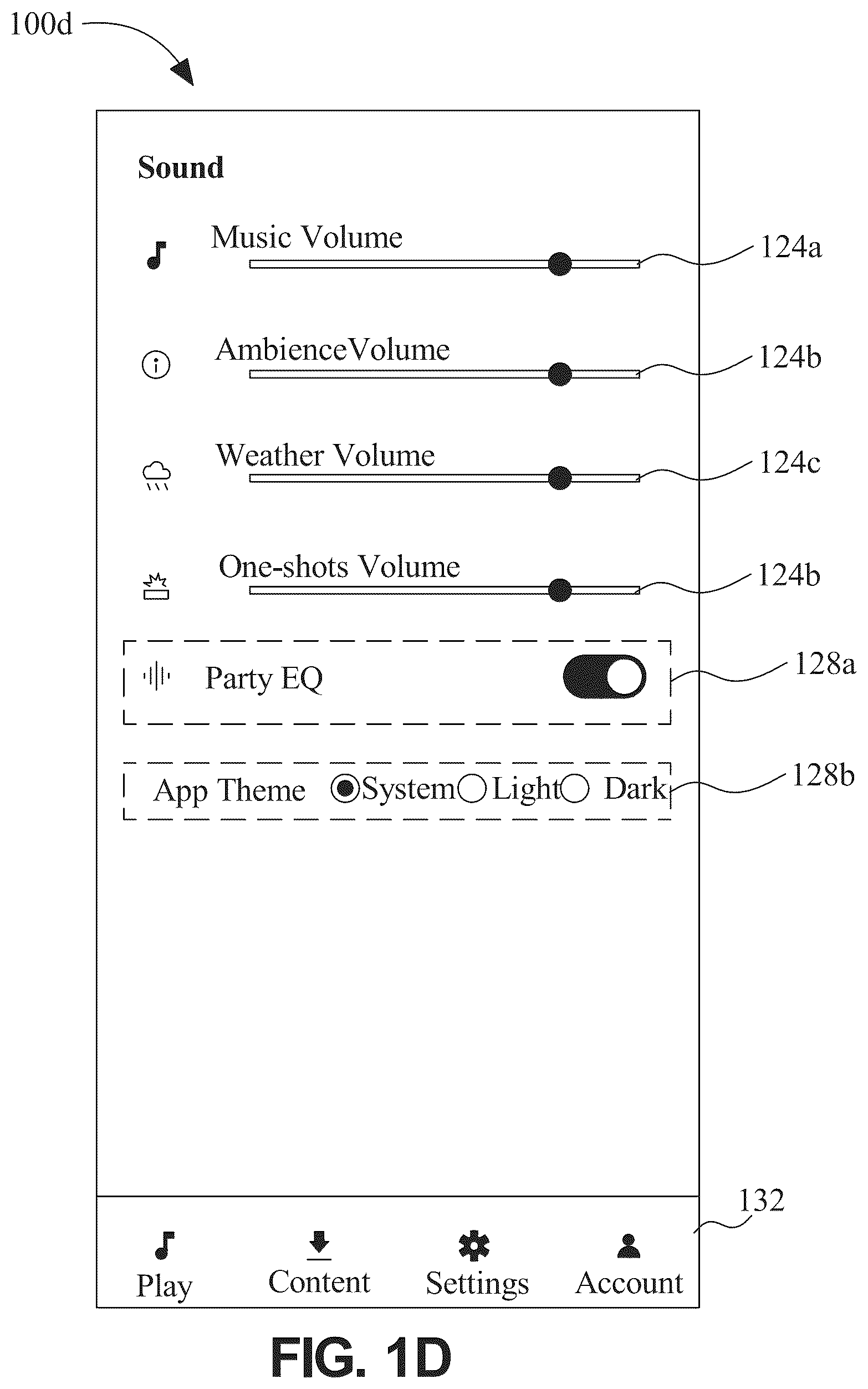 Patent US12314554 Figure 4 – Apparatus and a method for providing a customizable and interactive ambient sound experience