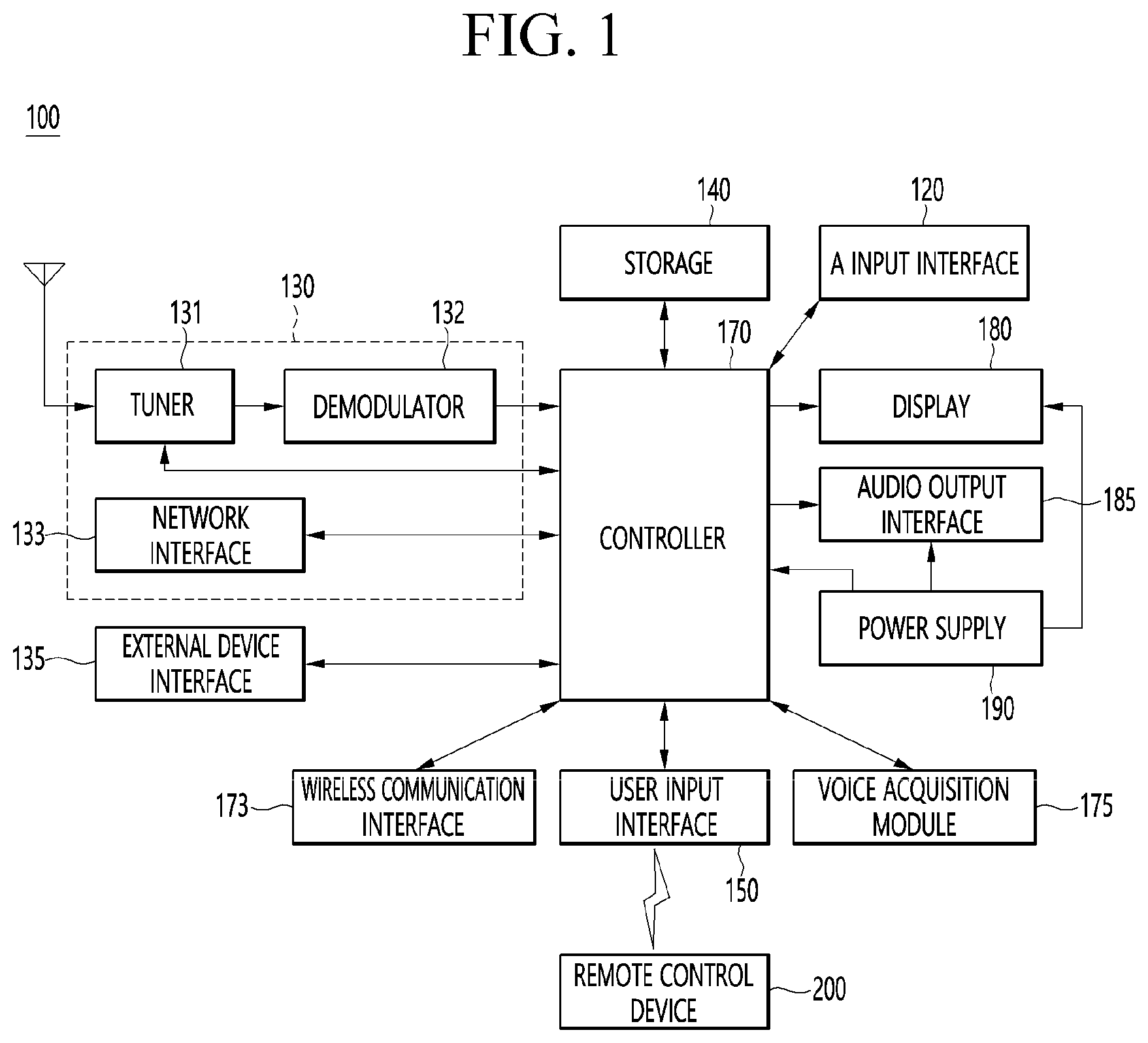 Patent US12314557 Figure 1 – Display device