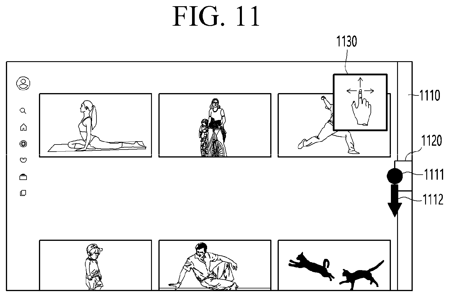 Patent US12314557 Figure 10 – Display device