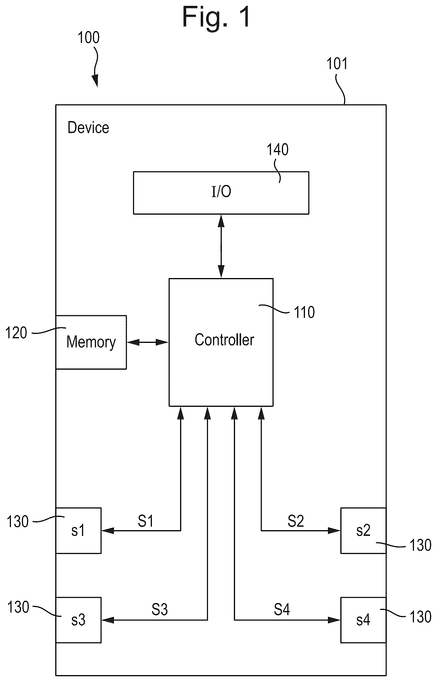 Patent US12314558 Figure 1 – Force sensing system and method
