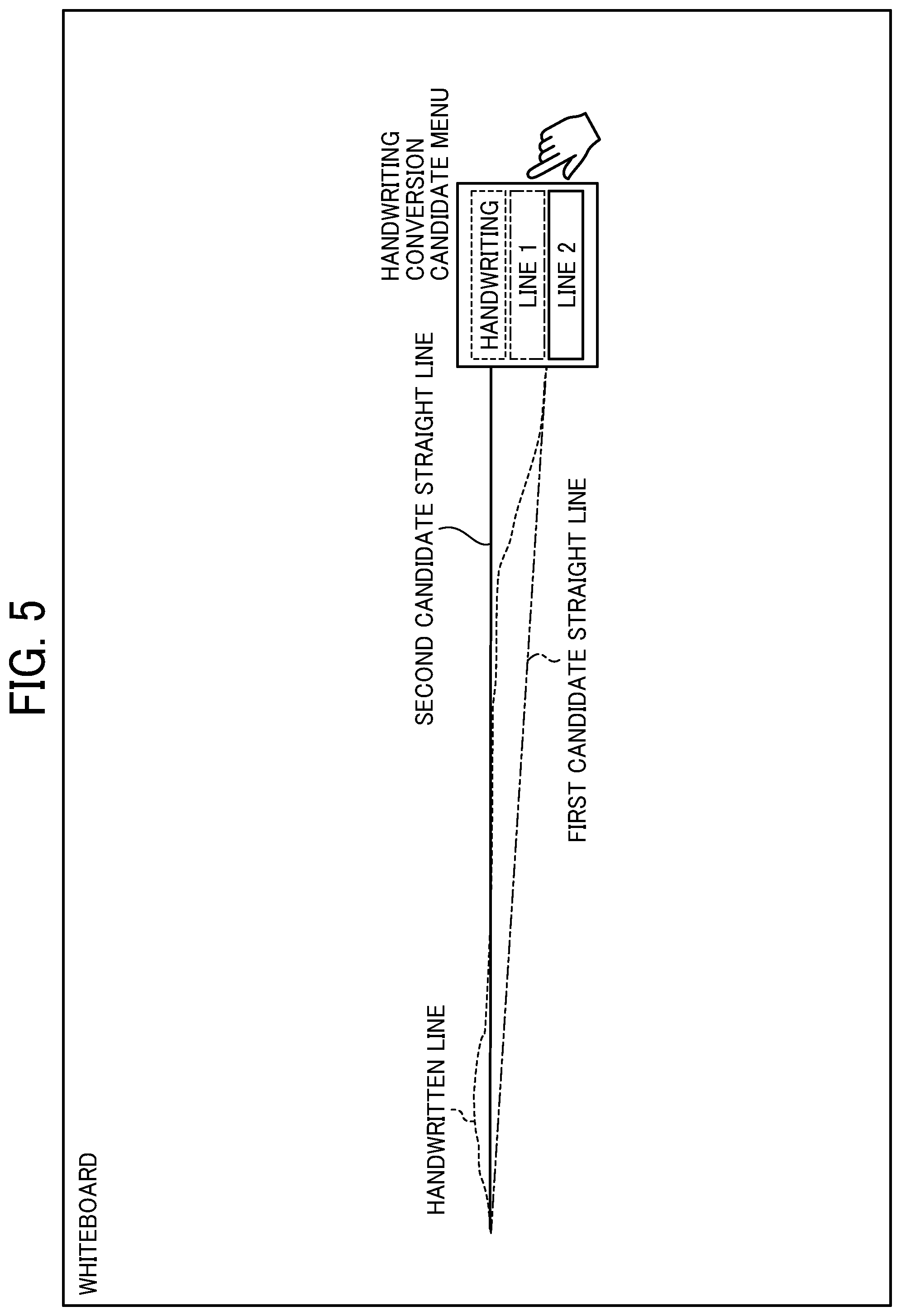 Patent US12314561 Figure 5 – Information input apparatus, method for controlling information input apparatus, and non-transitory recording medium
