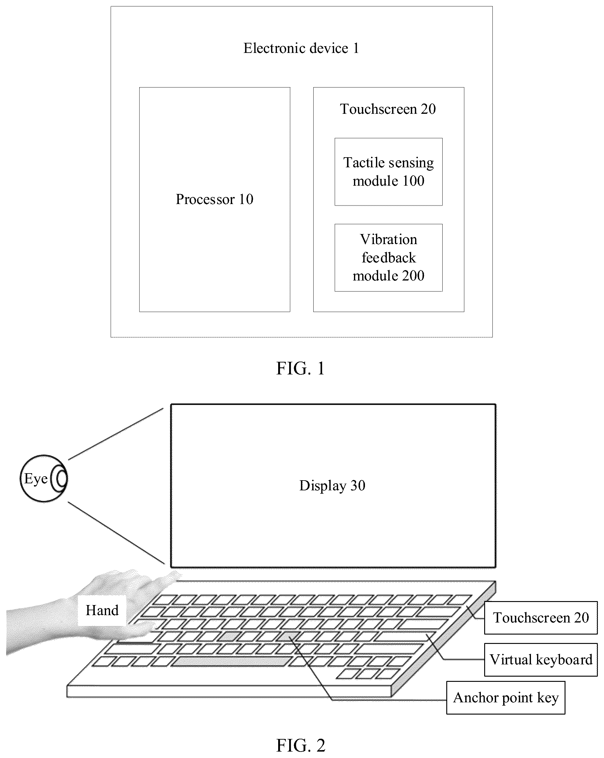 Patent US12314563 Figure 1 – Virtual keyboard processing method and related device
