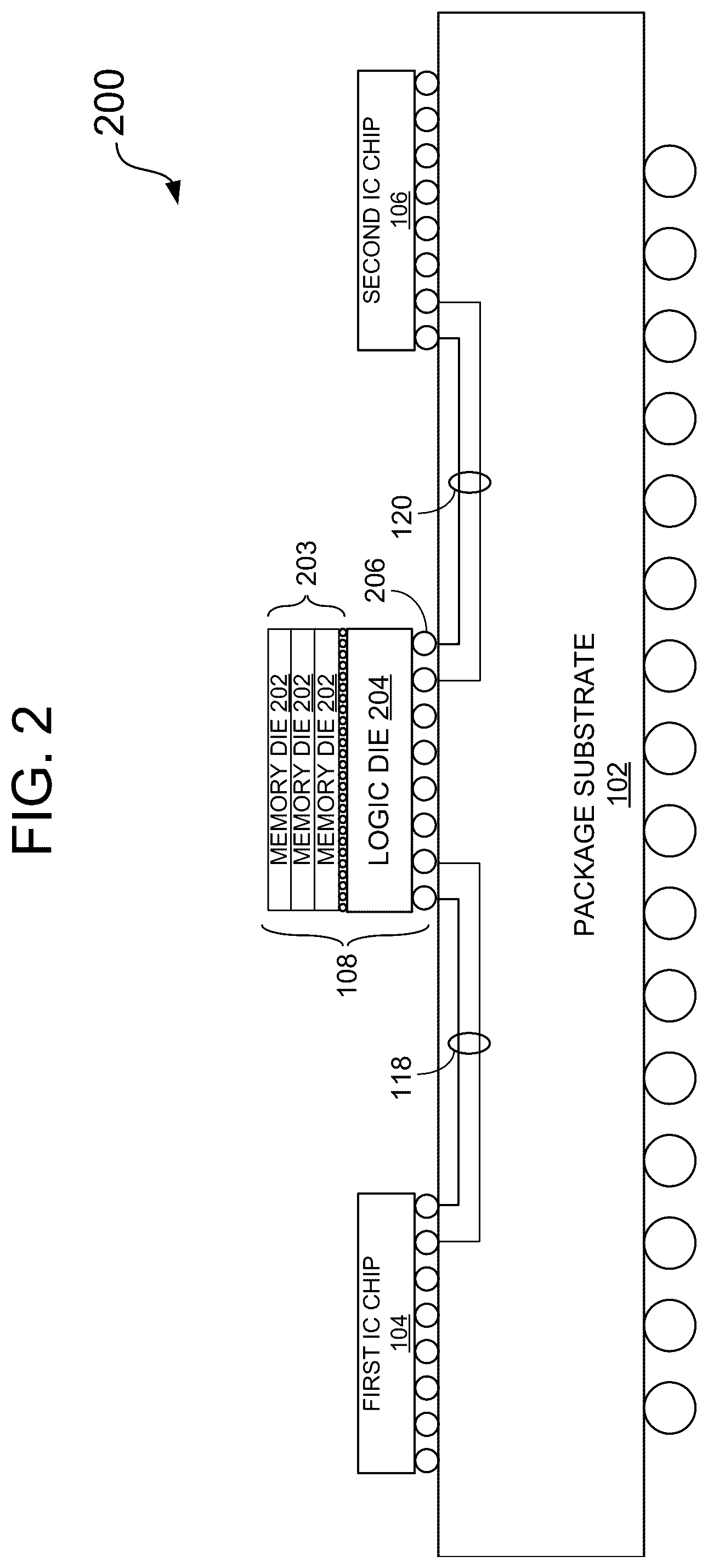 Patent US12314567 Figure 2 – Multi-chip module (MCM) with multi-port unified memory