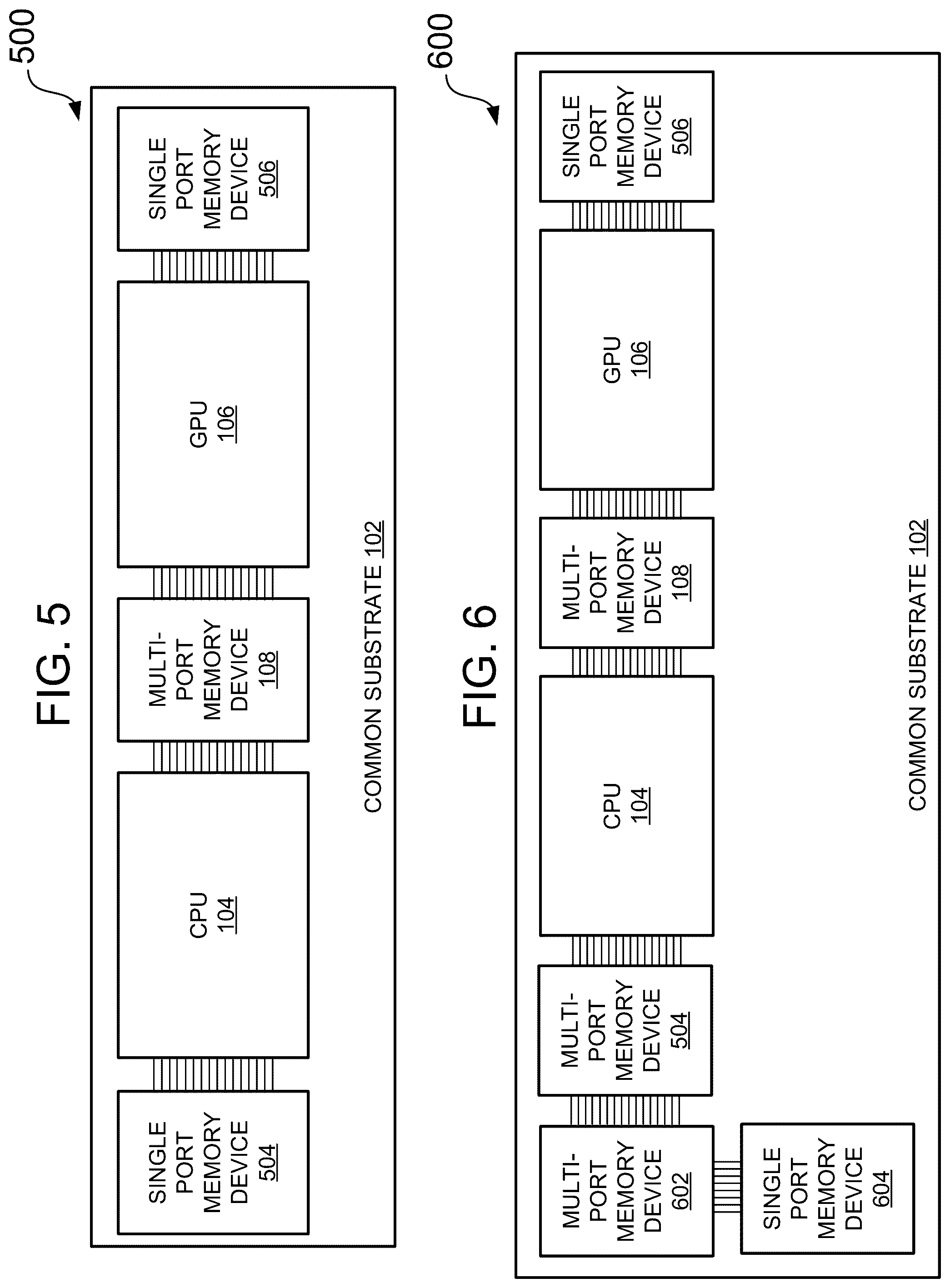 Patent US12314567 Figure 5 – Multi-chip module (MCM) with multi-port unified memory