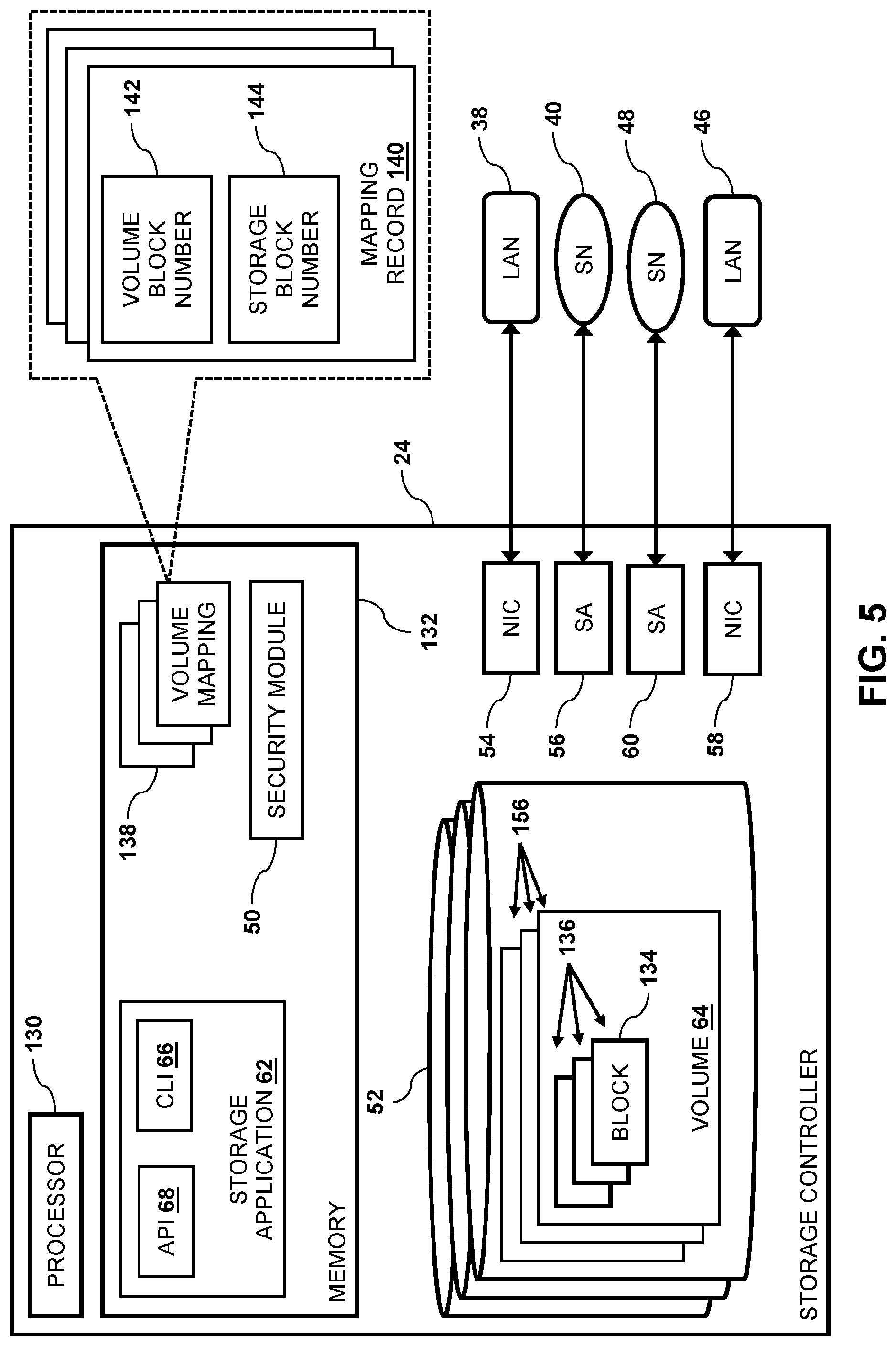 Patent US12314576 Figure 4 – Storage for AI applications