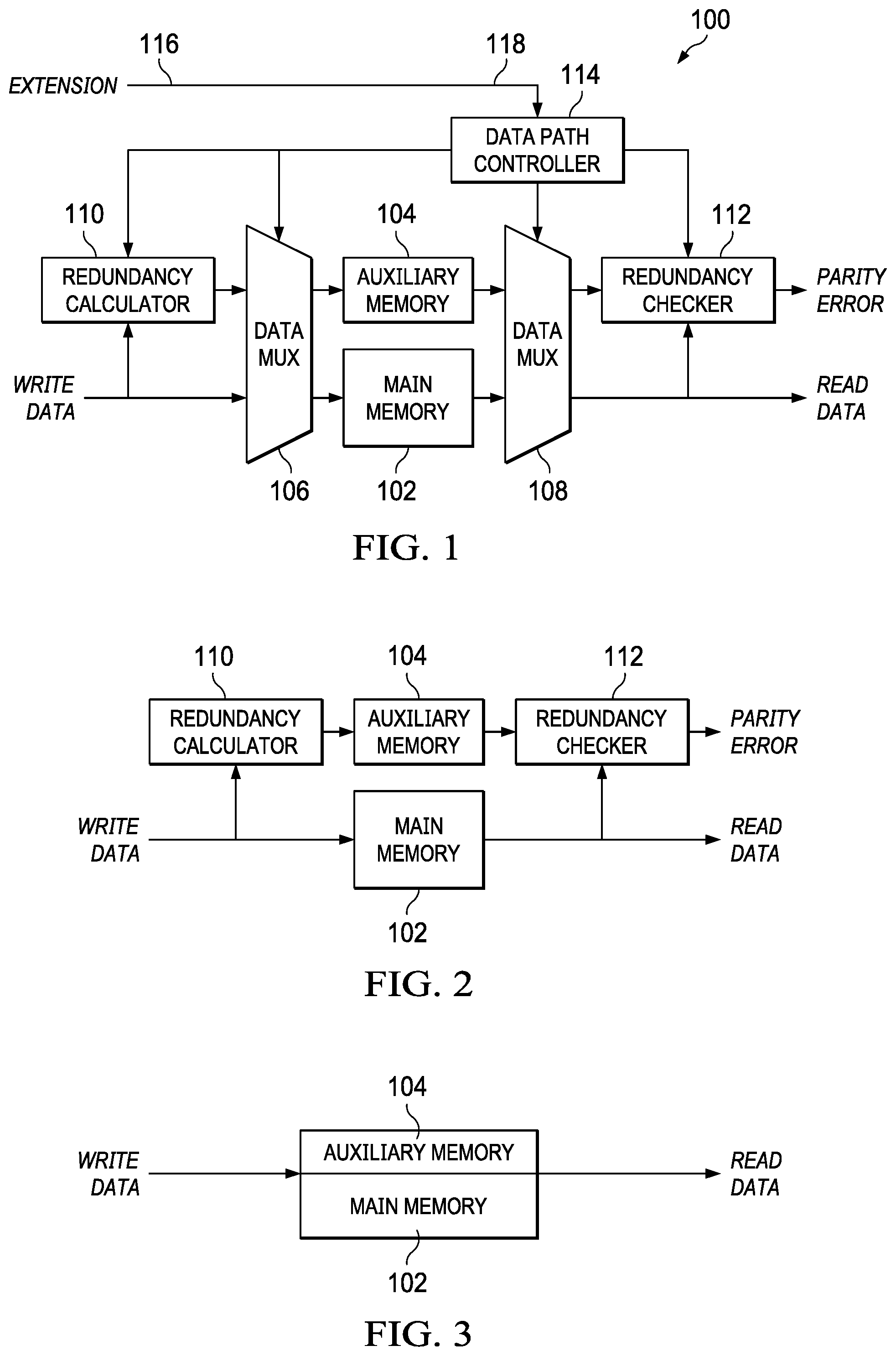 Patent US12314586 Figure 1 – Memory with extension mode