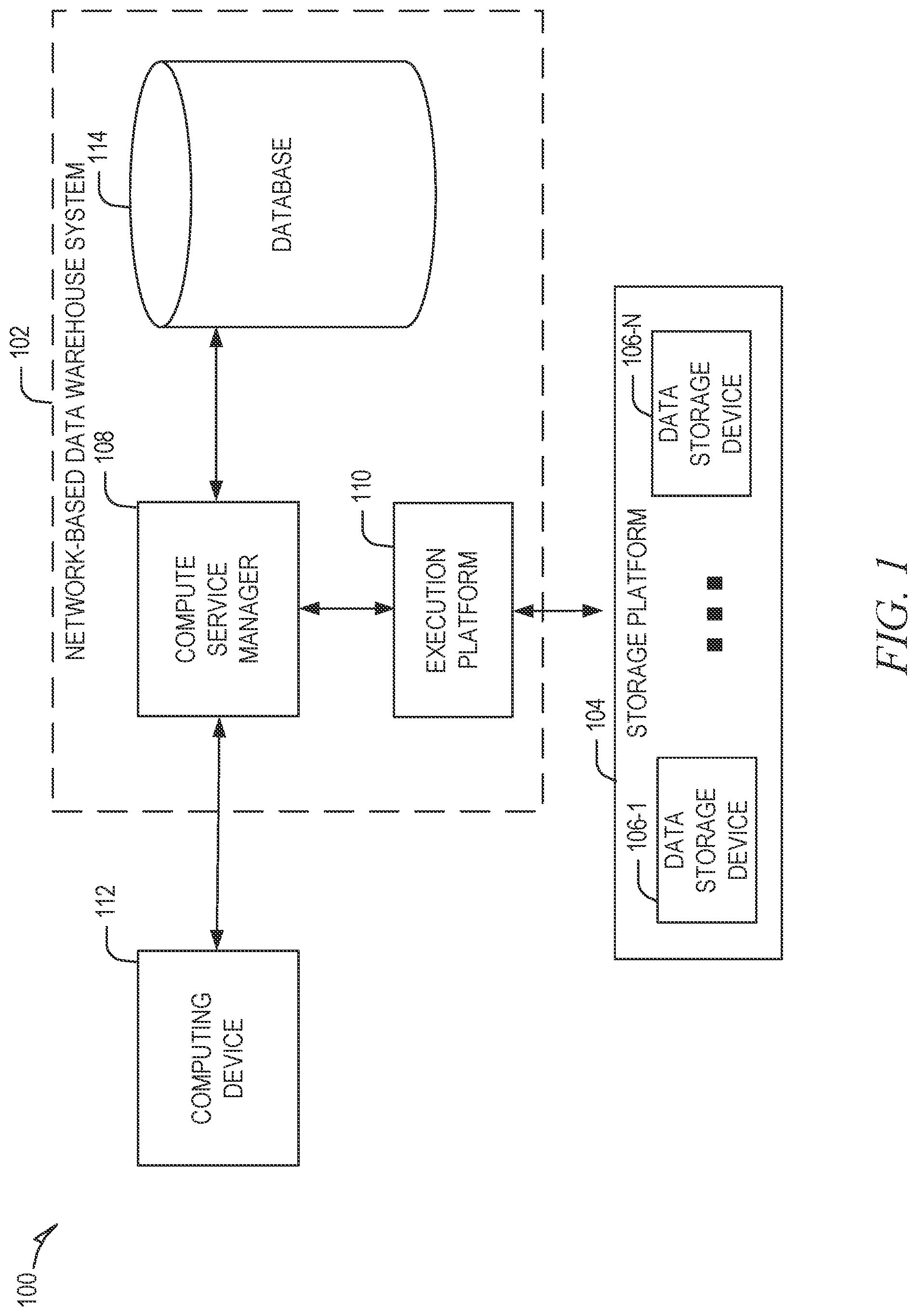 Patent US12314587 Figure 1 – Enabling applications to access cloud data