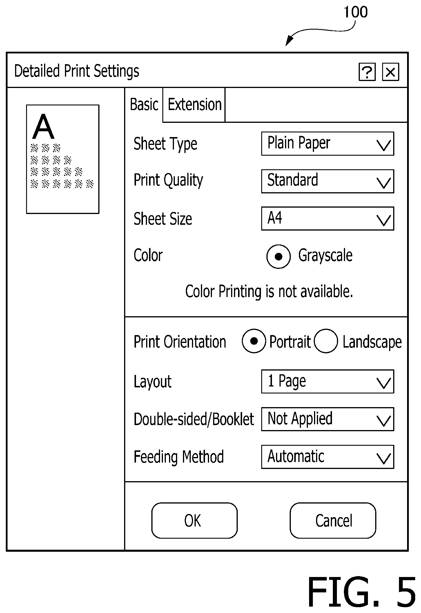 Patent US12314615 Figure 5 – Computer-readable storage medium, information processing device, and method for automatically setting particular processing