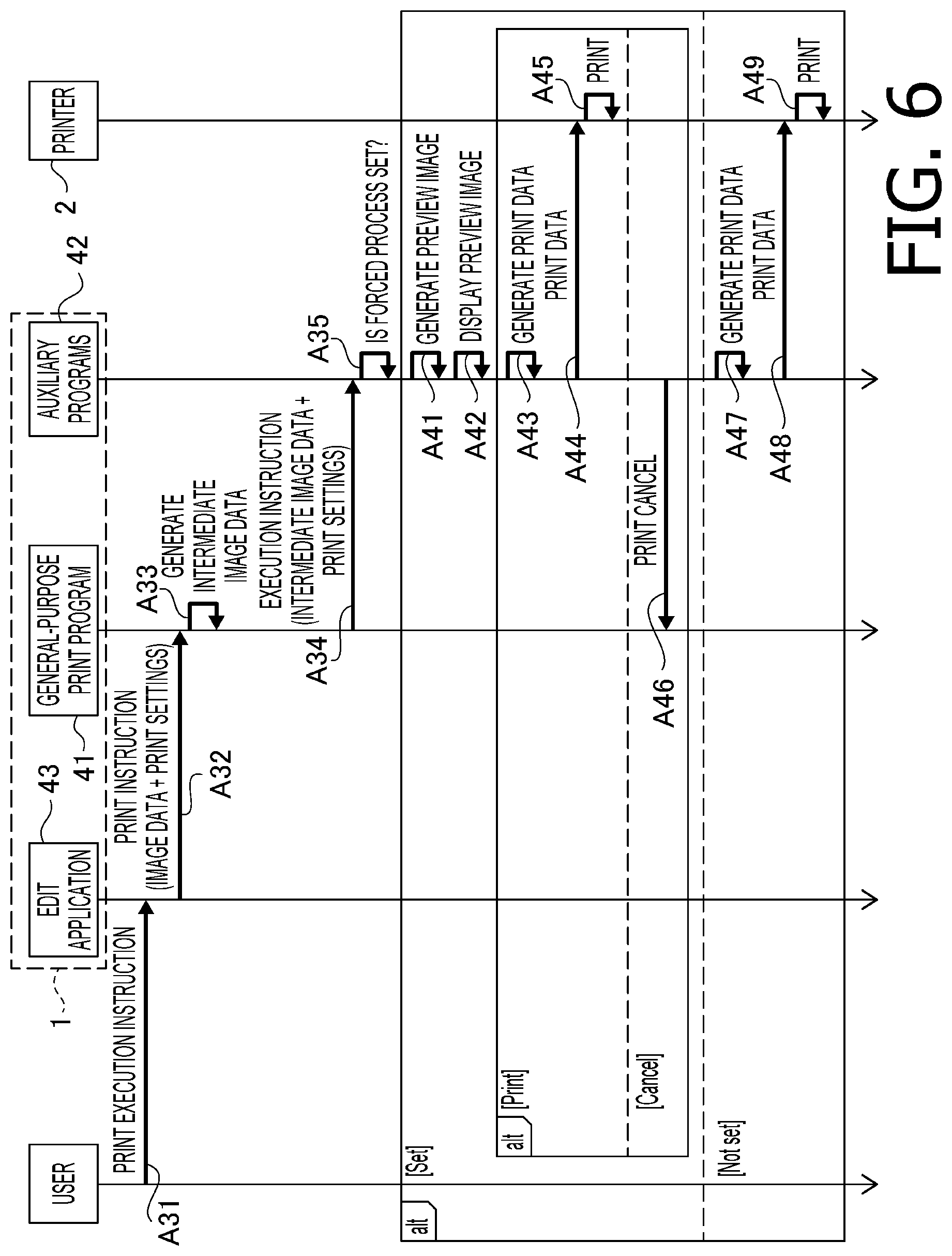 Patent US12314615 Figure 6 – Computer-readable storage medium, information processing device, and method for automatically setting particular processing