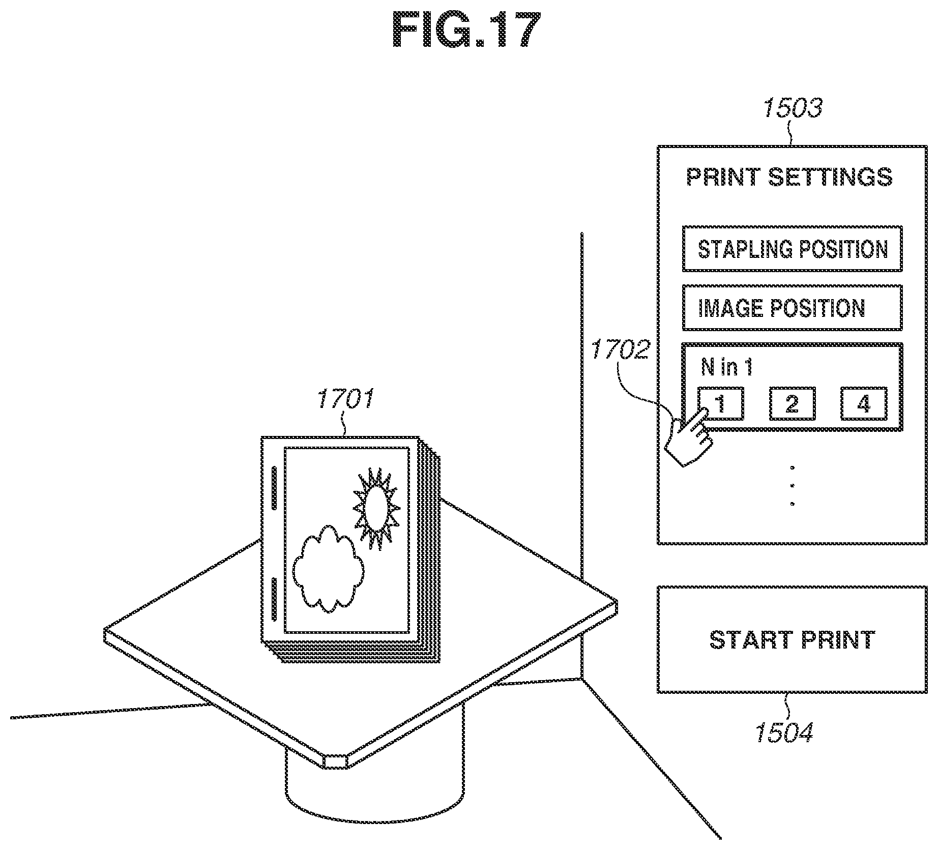 Patent US12314616 Figure 17 – Printing system, terminal apparatus, and storage medium