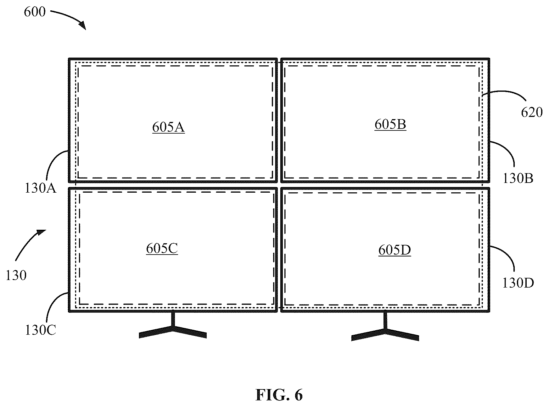 Patent US12314625 Figure 6 – Systems and methods of controlling docking for graphic displays within a multi-display HMI environment for industrial systems