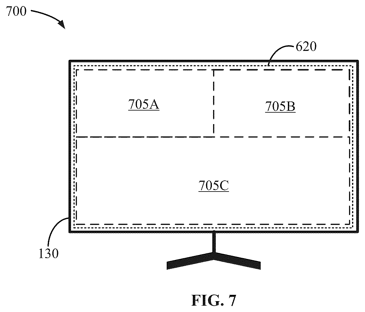 Patent US12314625 Figure 7 – Systems and methods of controlling docking for graphic displays within a multi-display HMI environment for industrial systems