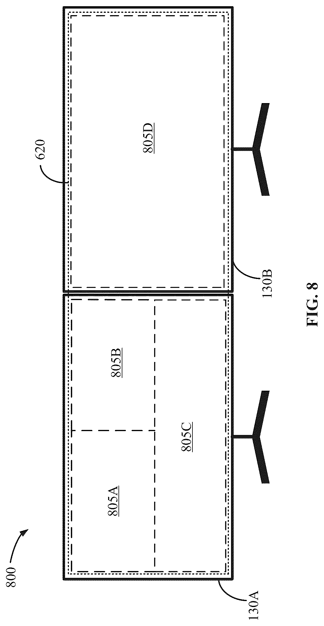 Patent US12314625 Figure 8 – Systems and methods of controlling docking for graphic displays within a multi-display HMI environment for industrial systems