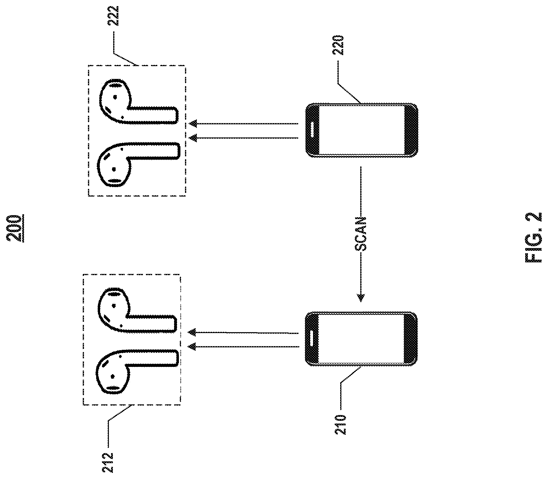 Patent US12314629 Figure 2 – Wireless audio system and method for wirelessly communicating audio information