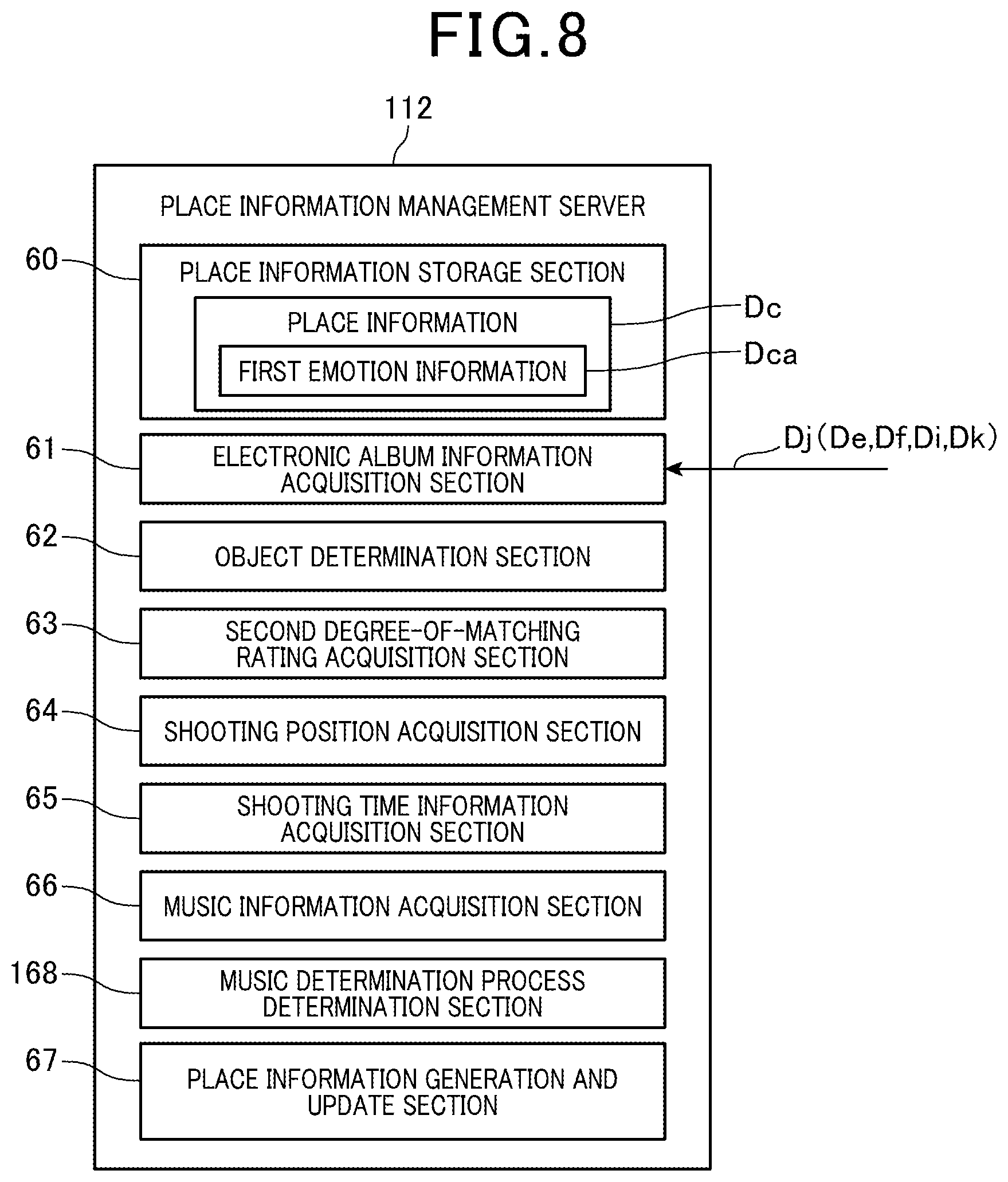 Patent US12314630 Figure 8 – Place information management device, content delivery system, and place information management method