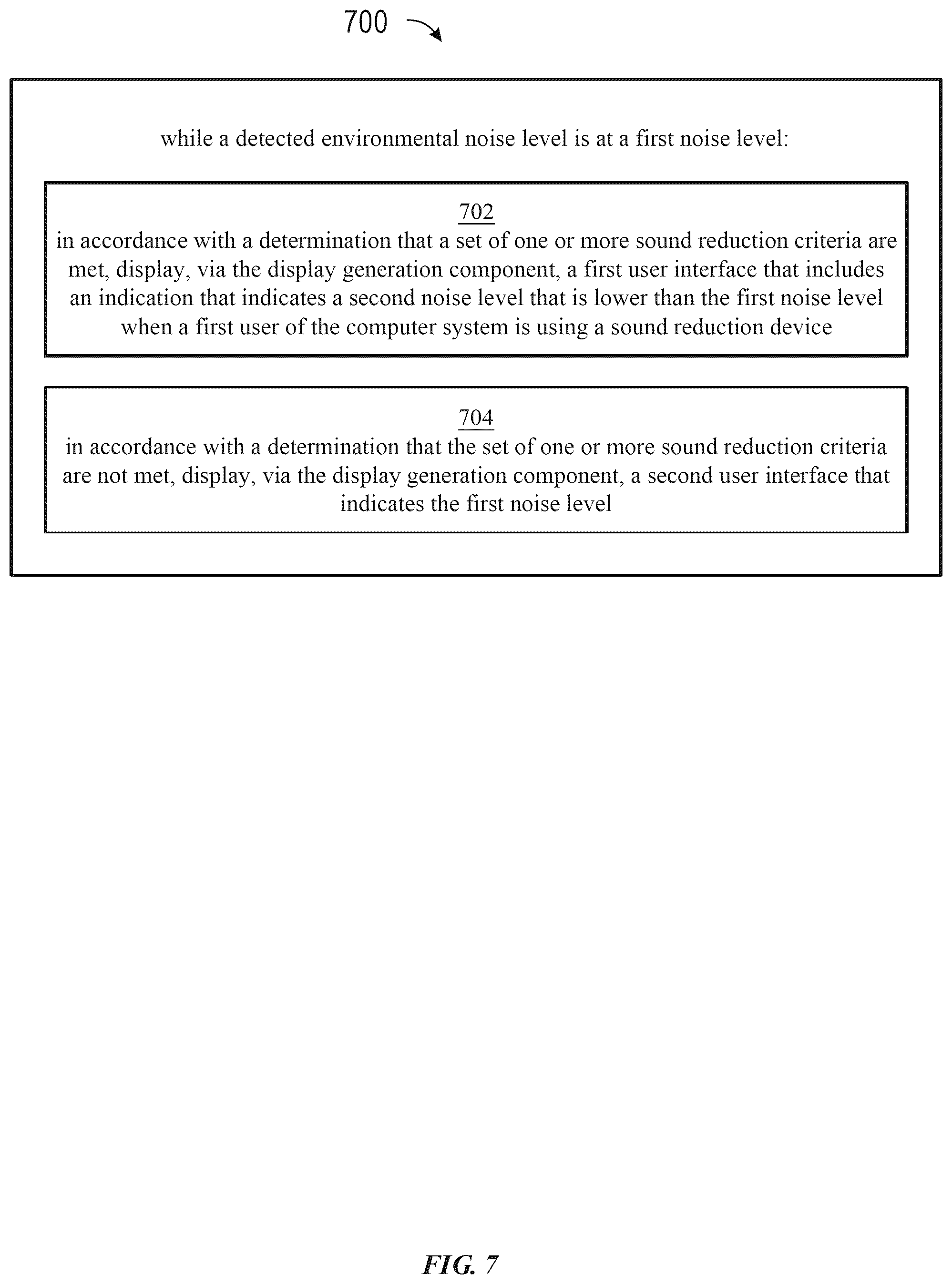 Patent US12314632 Figure 13 – Methods and user interfaces for monitoring sound reduction