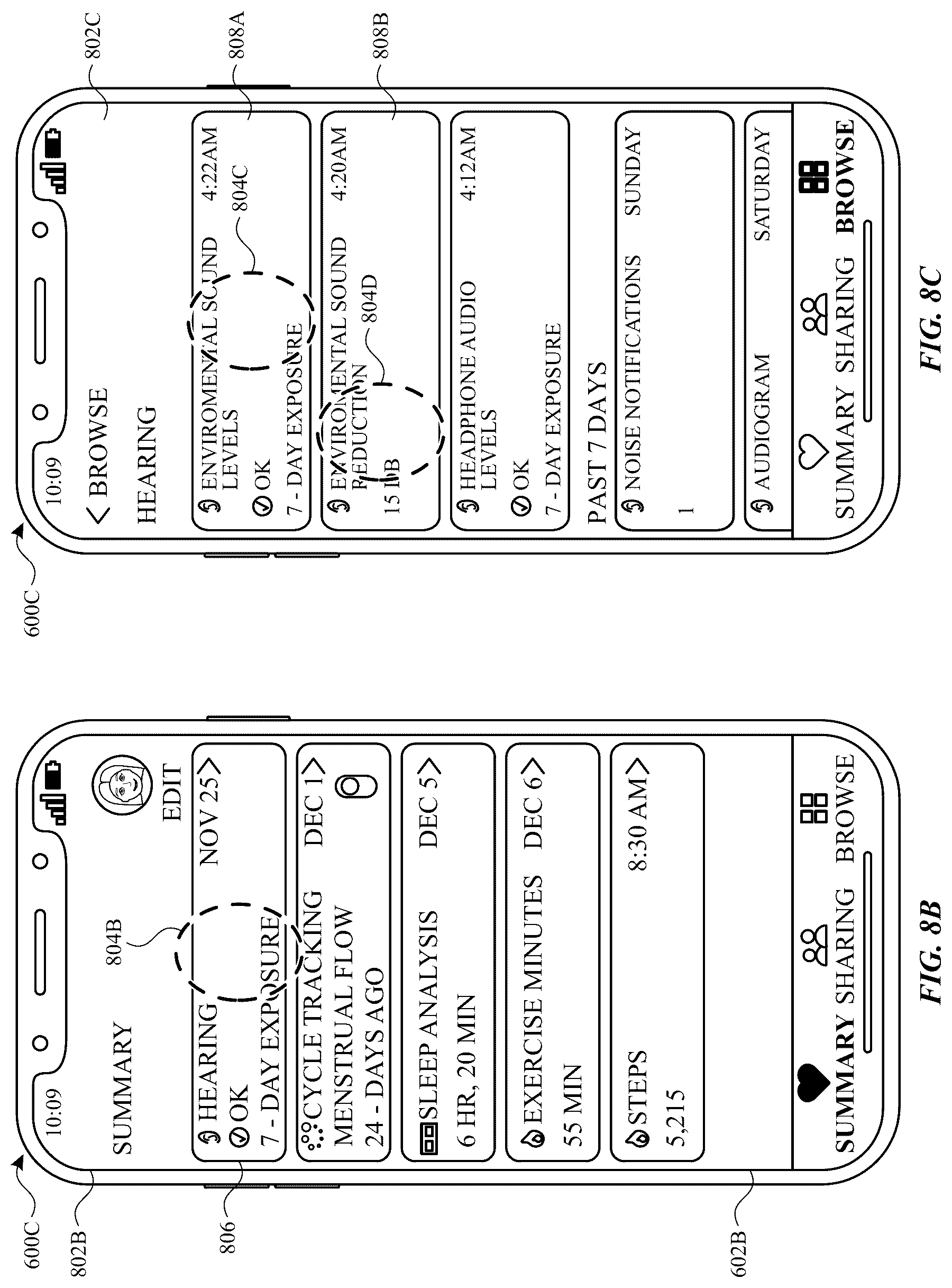 Patent US12314632 Figure 15 – Methods and user interfaces for monitoring sound reduction