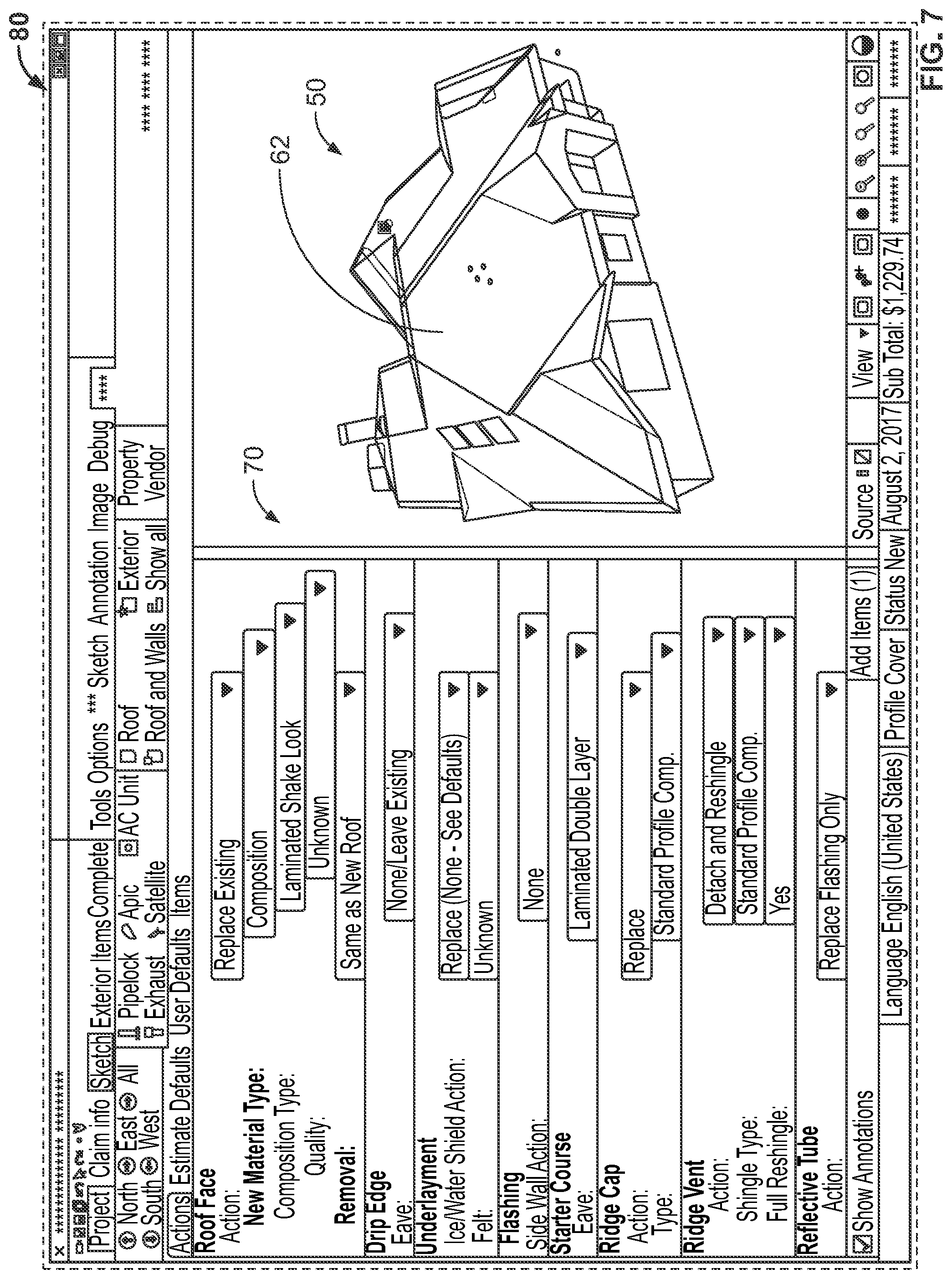 Patent US12314635 Figure 7 – Systems and methods for rapidly developing annotated computer models of structures