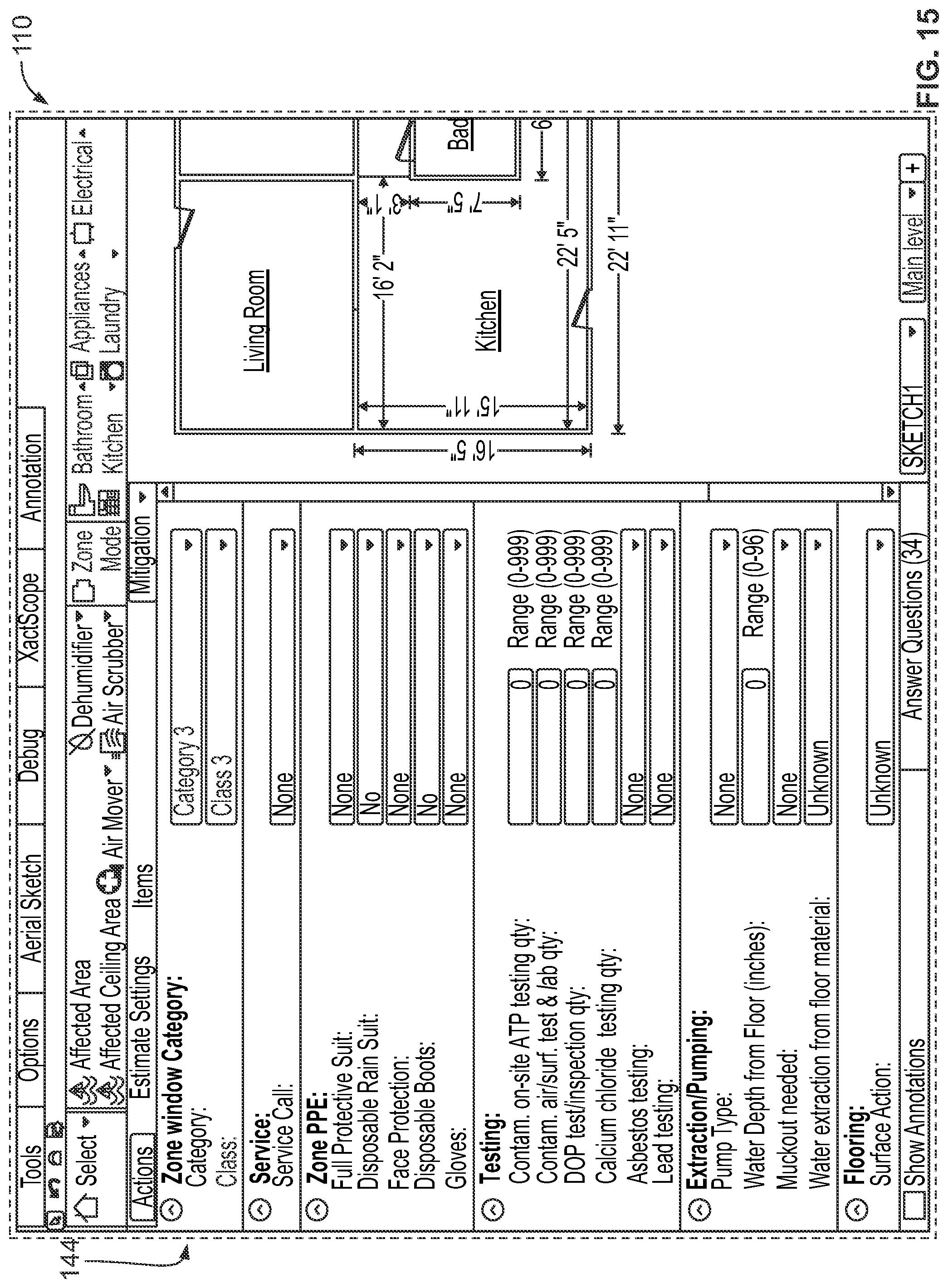 Patent US12314635 Figure 15 – Systems and methods for rapidly developing annotated computer models of structures