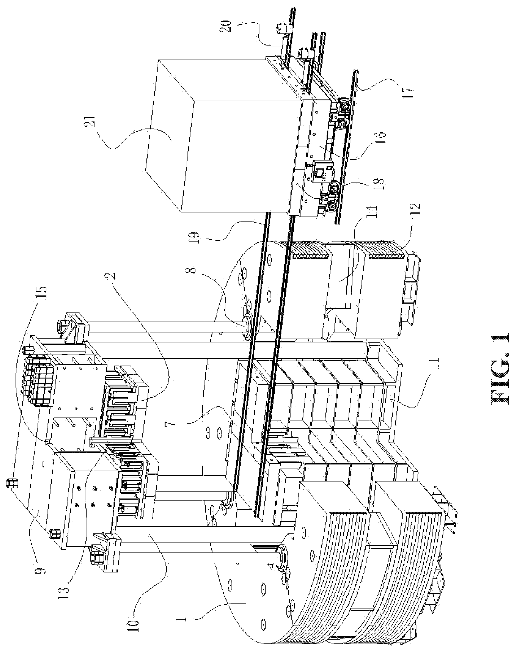 Patent US12314636 — Three-dimensional loading structure of ultra-large physical simulation facility for deep engineering disasters — Figure 1
