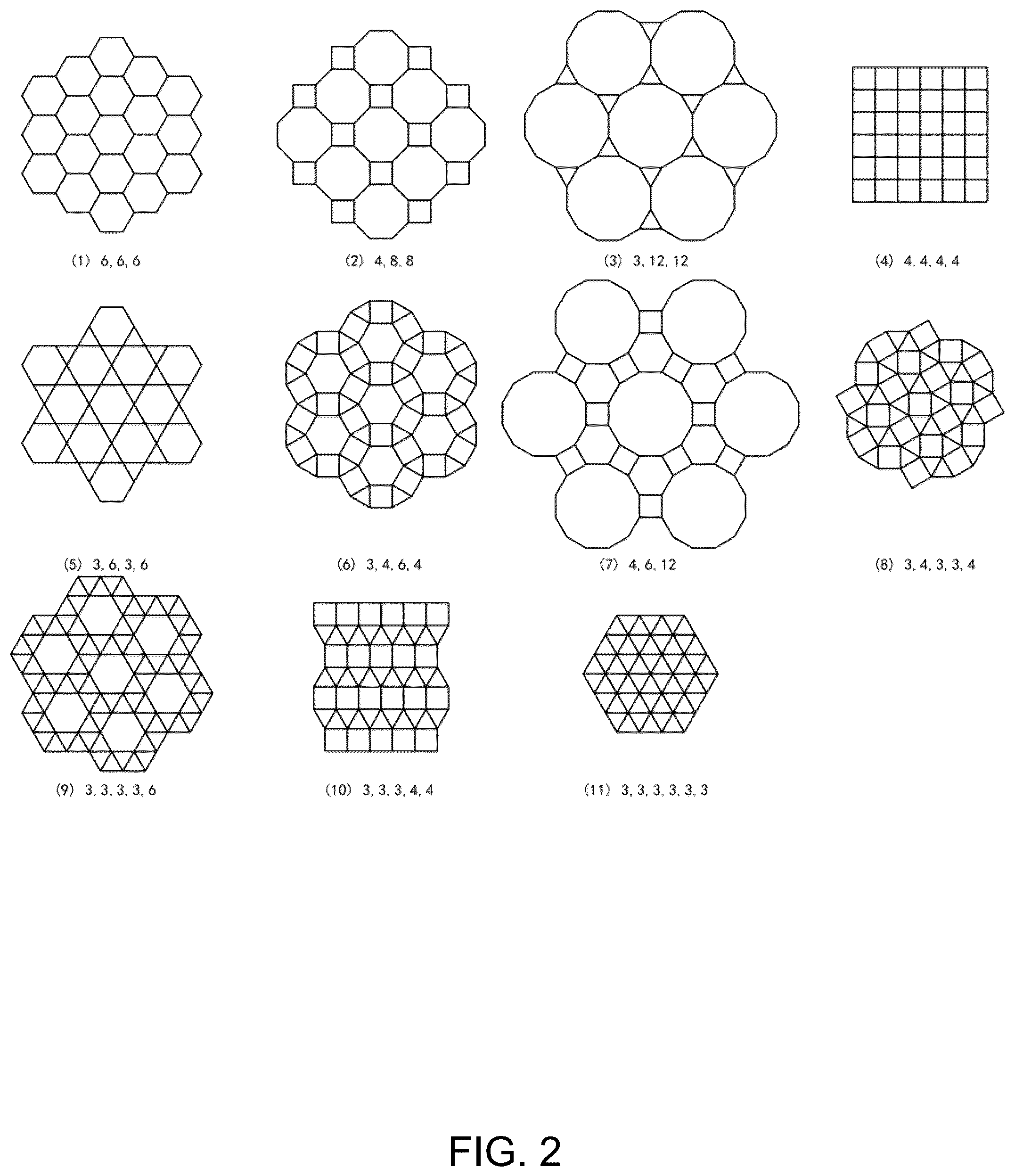 Patent US12314637 Figure 2 – Method for generating planar expandable structure by adding hinged points and hinged rods