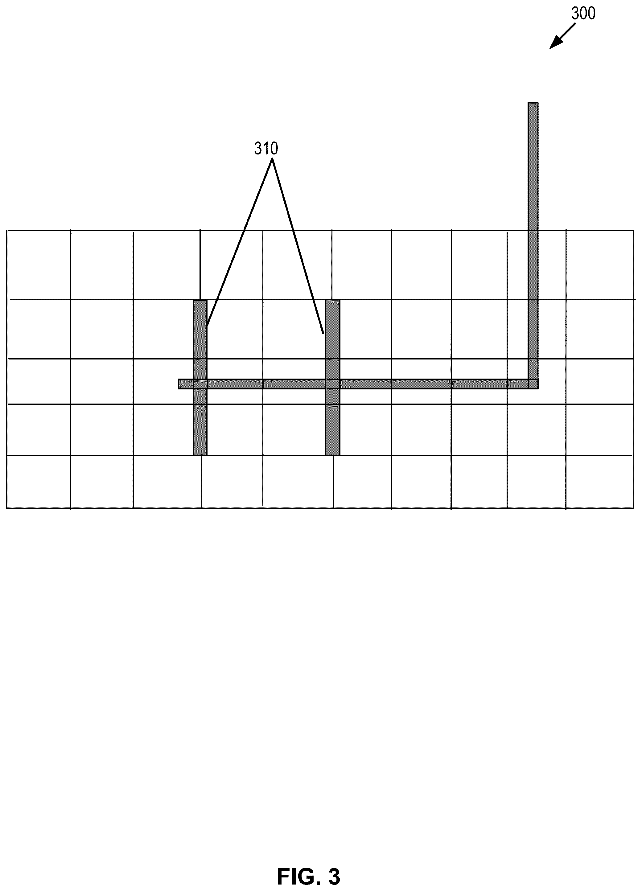 Patent US12314643 Figure 3 – Semi-elimination methodology for simulating high flow features in a reservoir