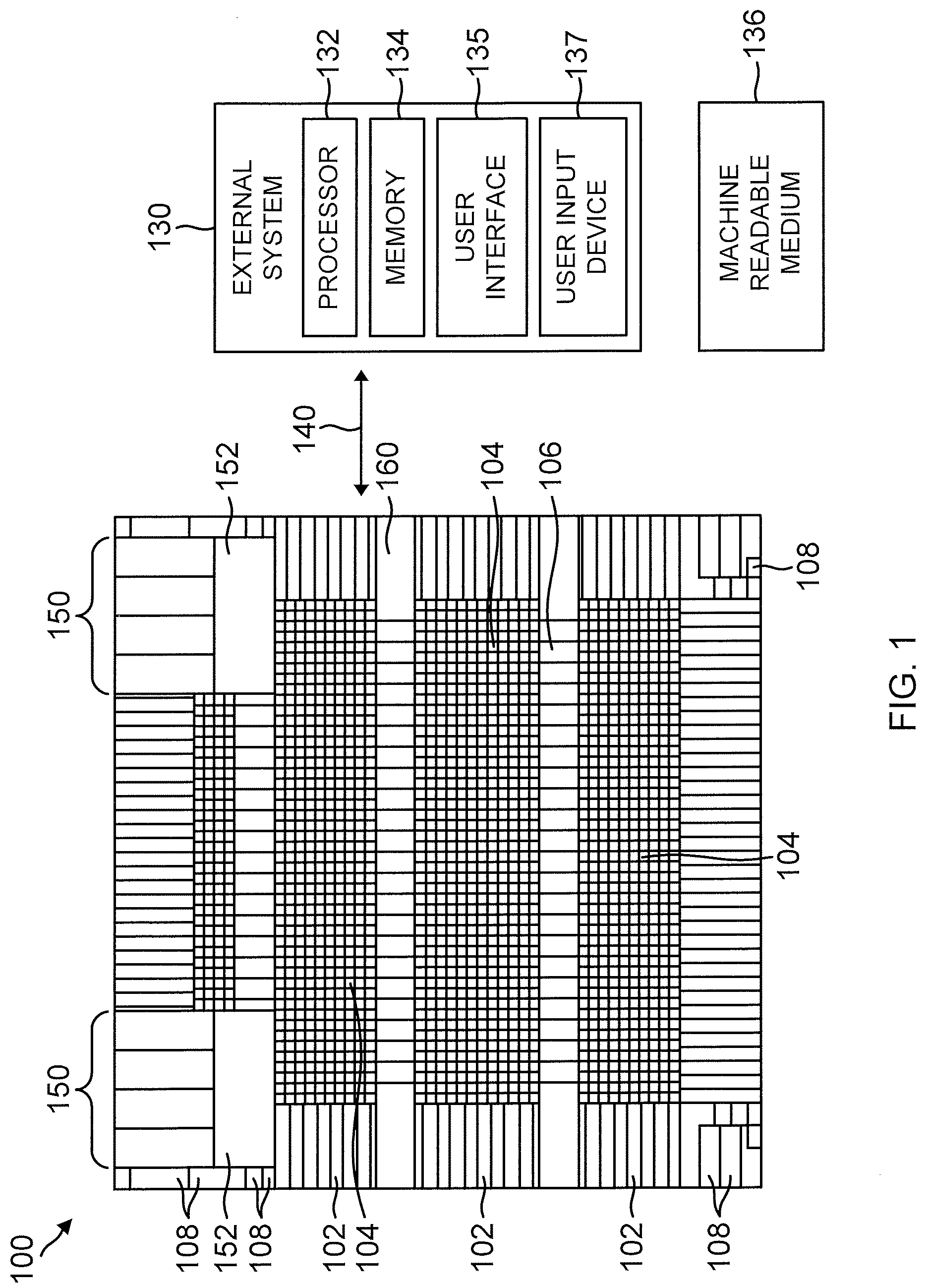 Patent US12314648 Figure 1 – Remote programming systems and methods for programmable logic devices
