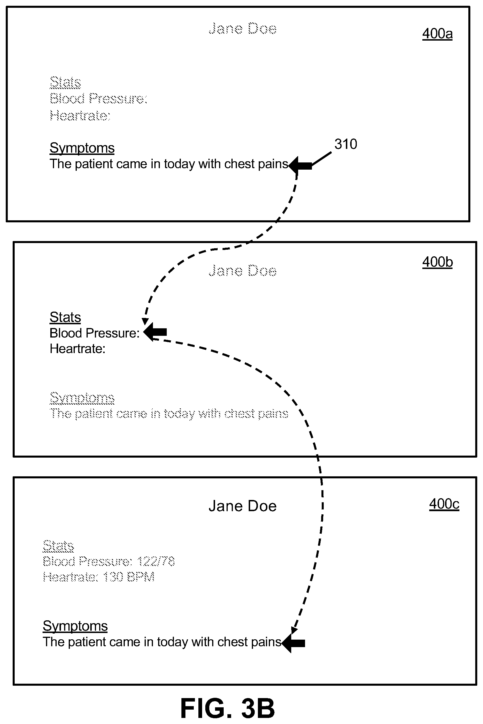 Patent US12314656 Figure 4 – Systems and methods to briefly deviate from and resume back to amending a section of a note