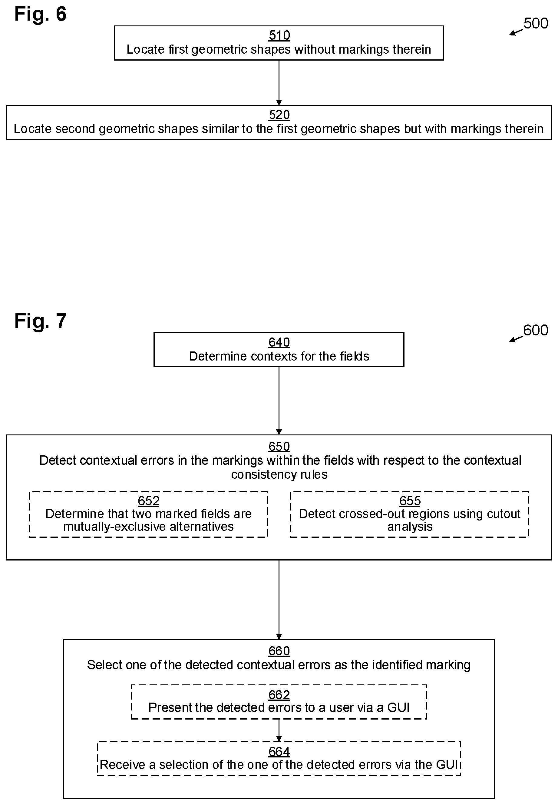Patent US12314657 Figure 5 – Techniques for modifying markings on a digitized document