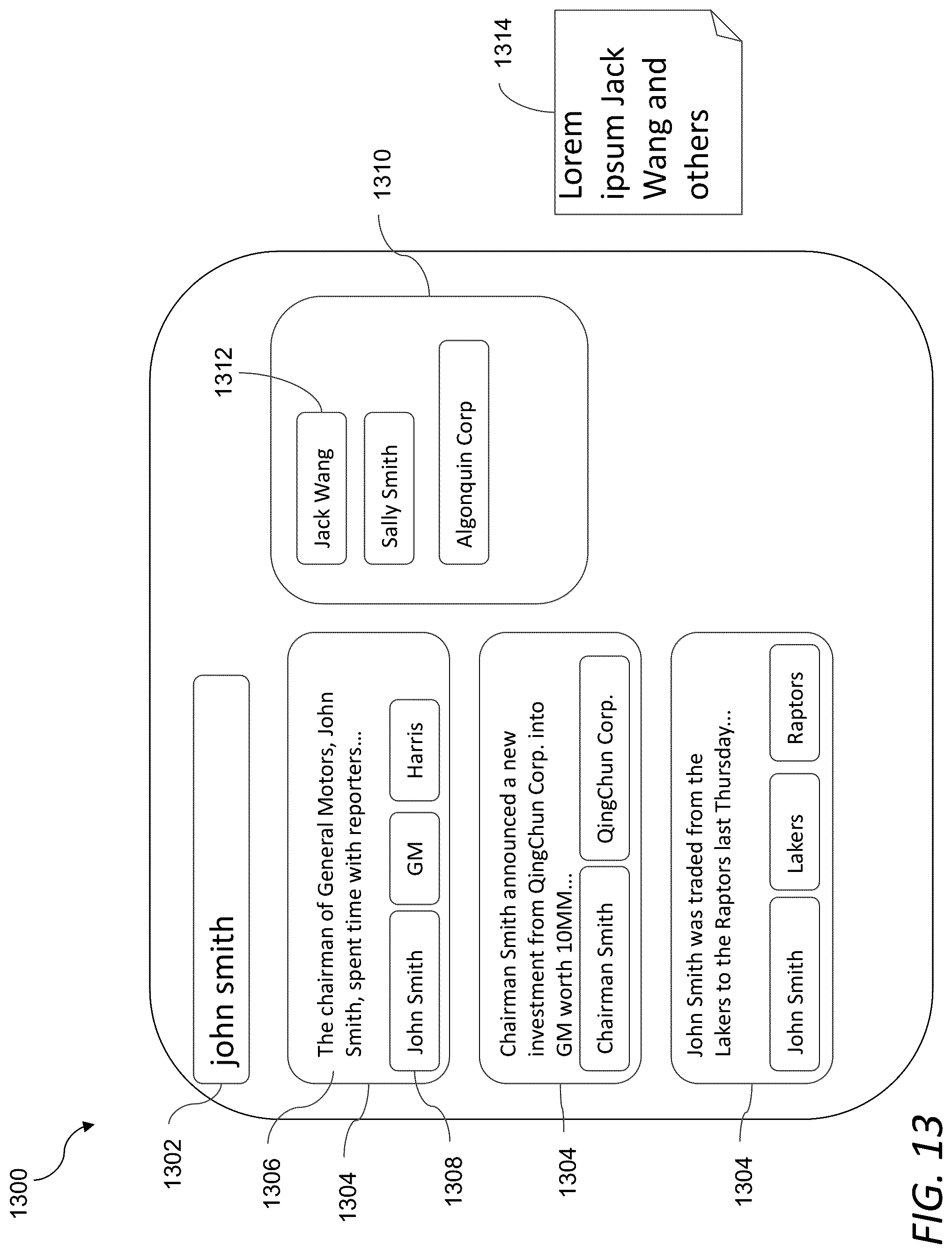 Patent US12314666 Figure 13 – Stable identification of entity mentions